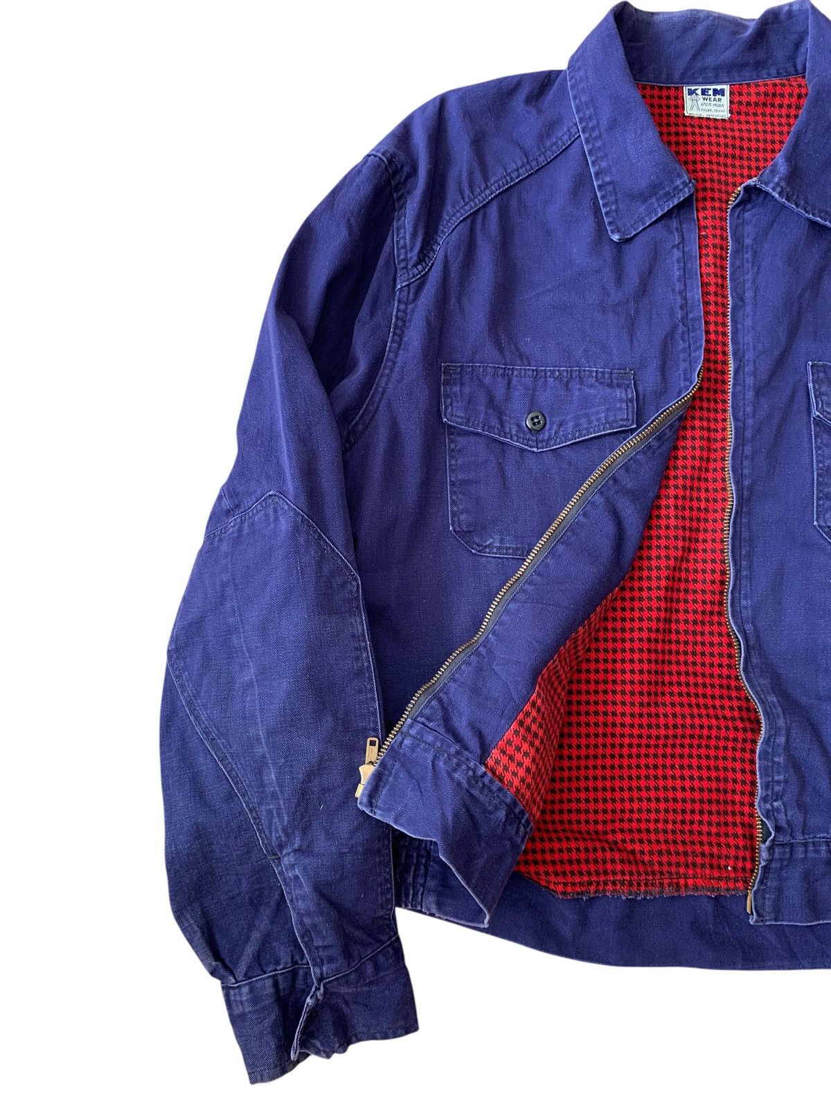 Vintage 🔥VTG 50s KEM IRON WORKS MECHANIC JACKETS Size US L / EU 52-54 / 3 - 3 Thumbnail