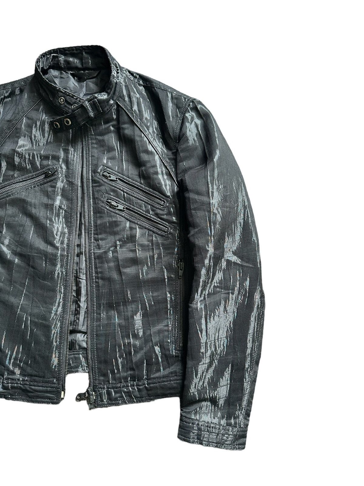 Yohji Yamamoto 00s A.A.R by Yohji Yamamoto biker zipper jacket Size US M / EU 48-50 / 2 - 5 Thumbnail
