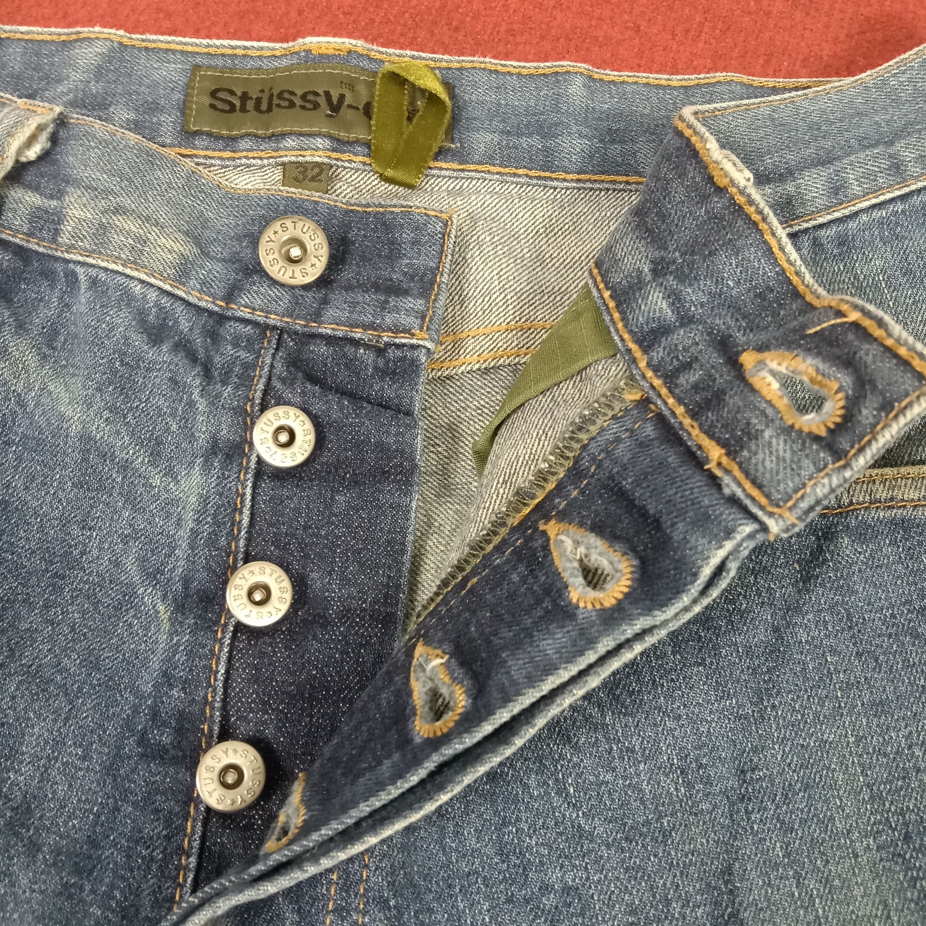 Stussy Stussy Streetwear Skater Custom Art Style Short Jeans Size US 32 / EU 48 - 10 Thumbnail