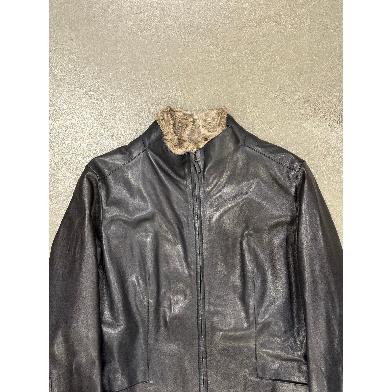 Gucci 1999 Gucci by Tom Ford 2 in 1 fur leather jacket Size US S / EU 44-46 / 1 - 6 Thumbnail