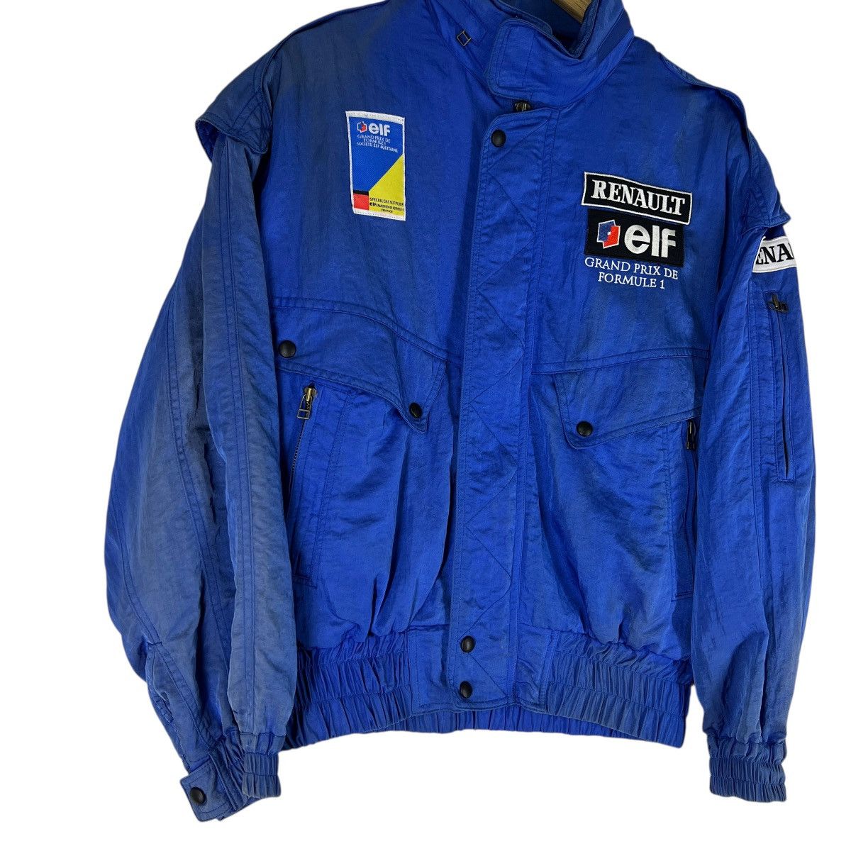 Formula 1 Vintage Renault Elf Grand Prix Formula 1 Bomber Jacket Size US L / EU 52-54 / 3 - 7 Thumbnail