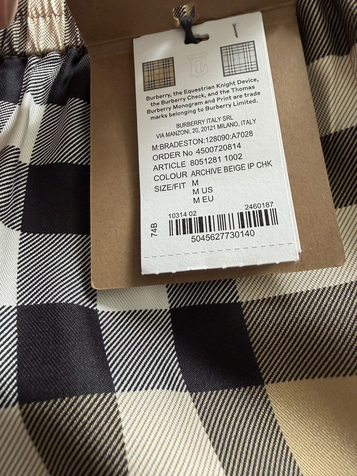 Burberry Burberry Check Silk shorts Size US 32 / EU 48 - 7 Thumbnail