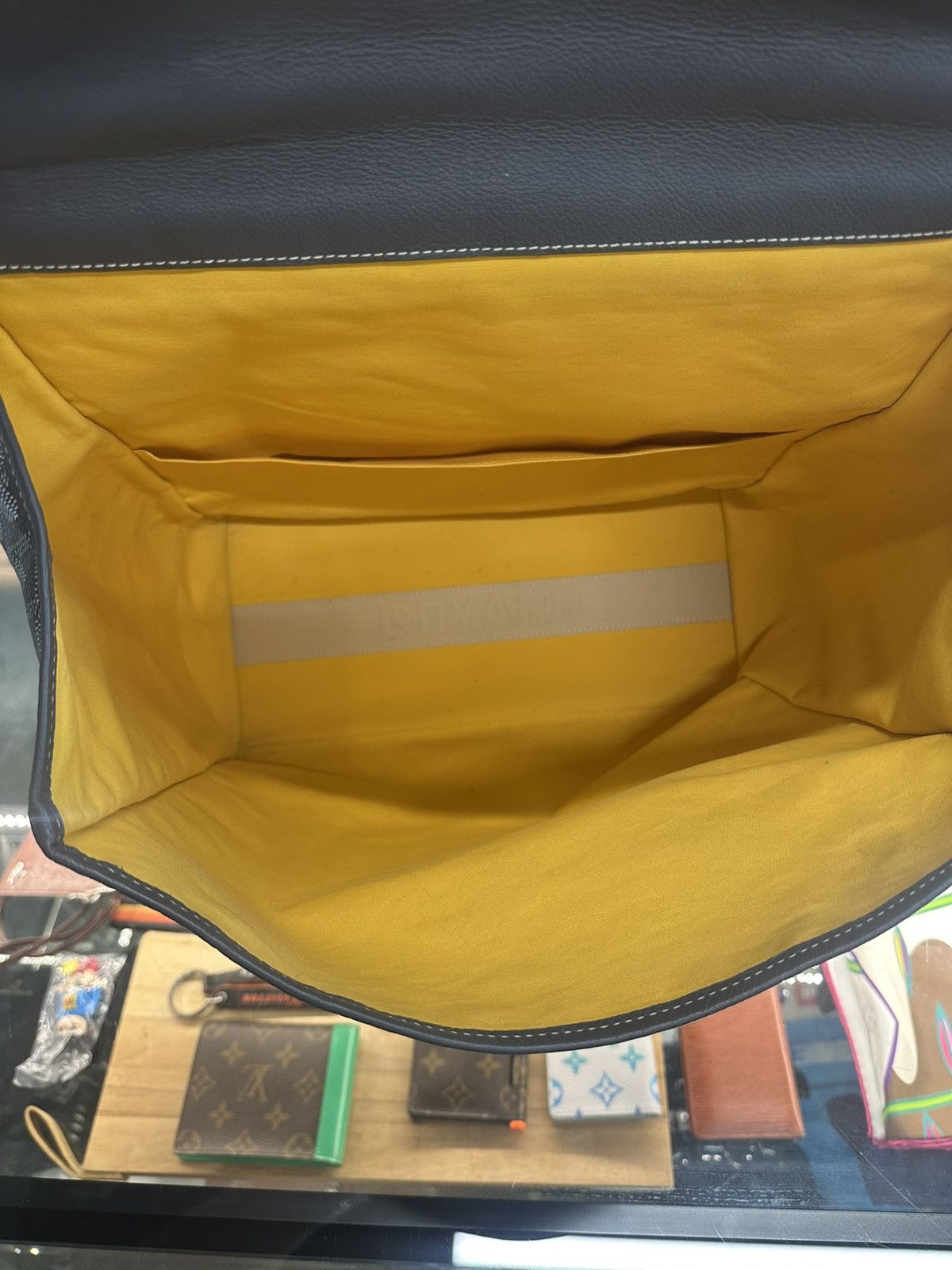 Goyard Goyard Gray Goyard Saint Léger Backpack Gray Size ONE SIZE - 5 Thumbnail
