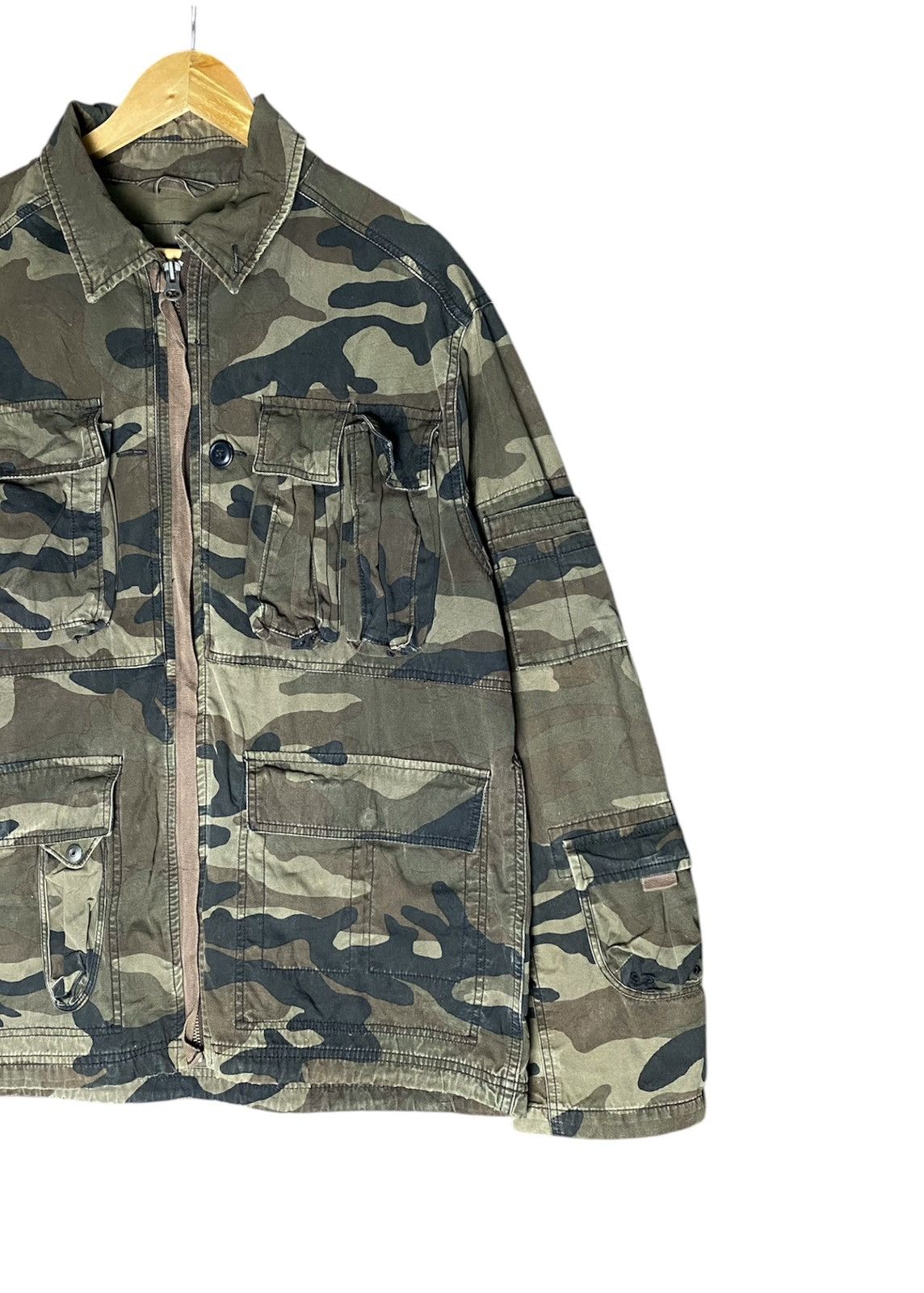 Gap × Vintage Vintage Gap Inspired Military Tactical Jacket Size US L / EU 52-54 / 3 - 3 Thumbnail