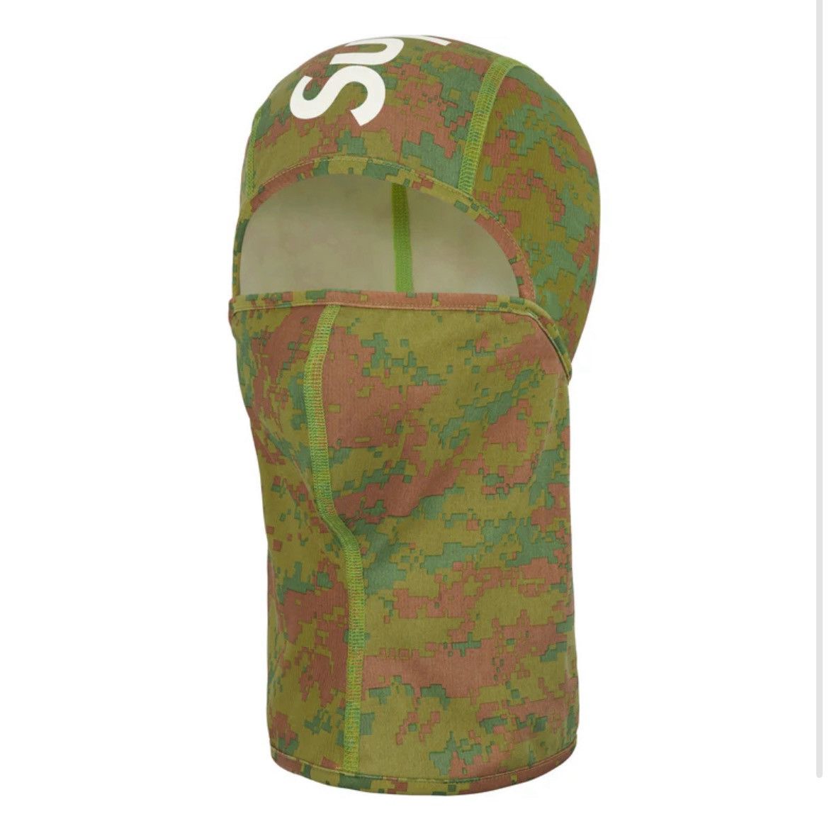 Supreme Supreme Heat Reactive Digi Camo Balaclava Olive Size ONE SIZE - 3 Thumbnail