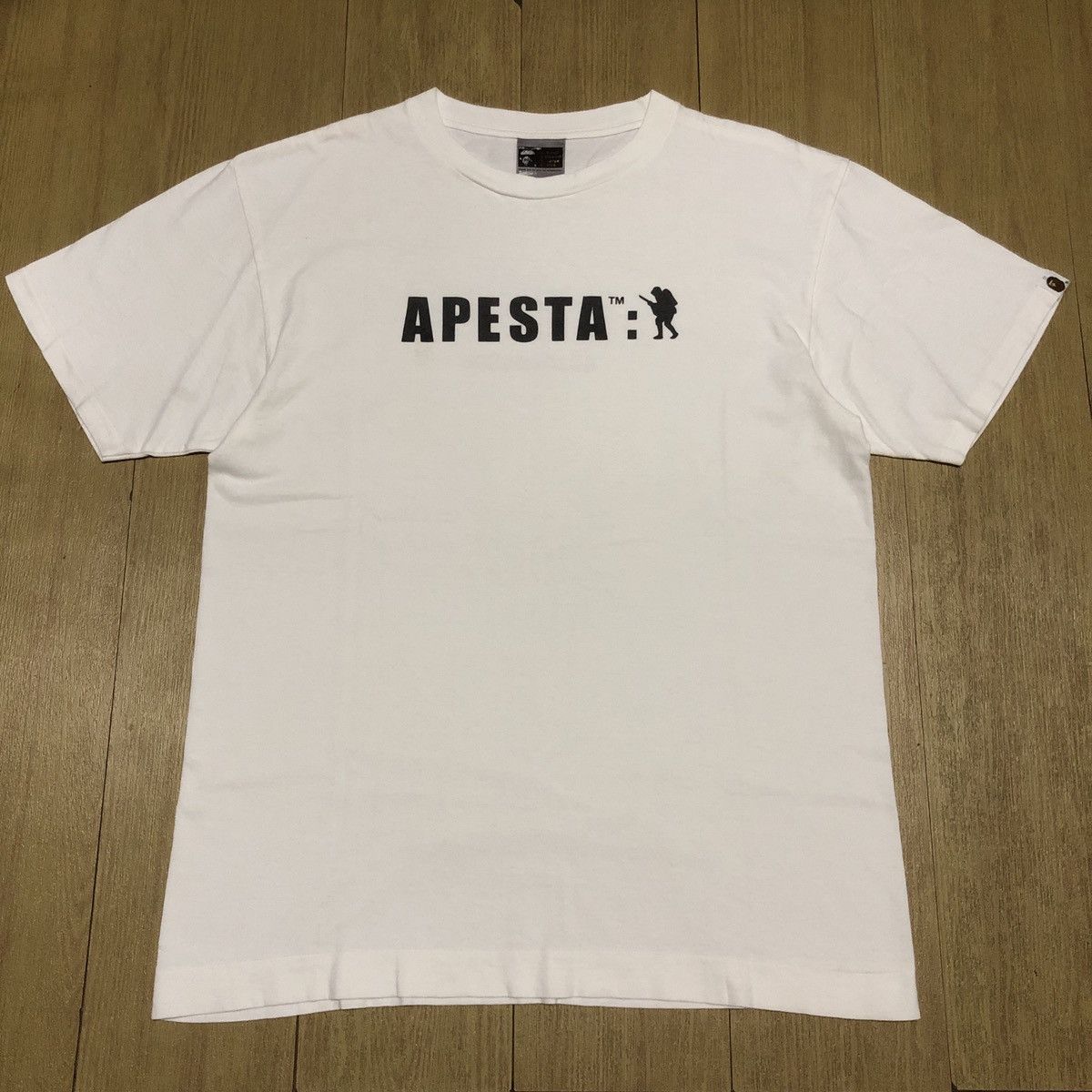 Bape OG Vintage APESTA Foot Soldier Tee Size US L / EU 52-54 / 3 - 1 Thumbnail
