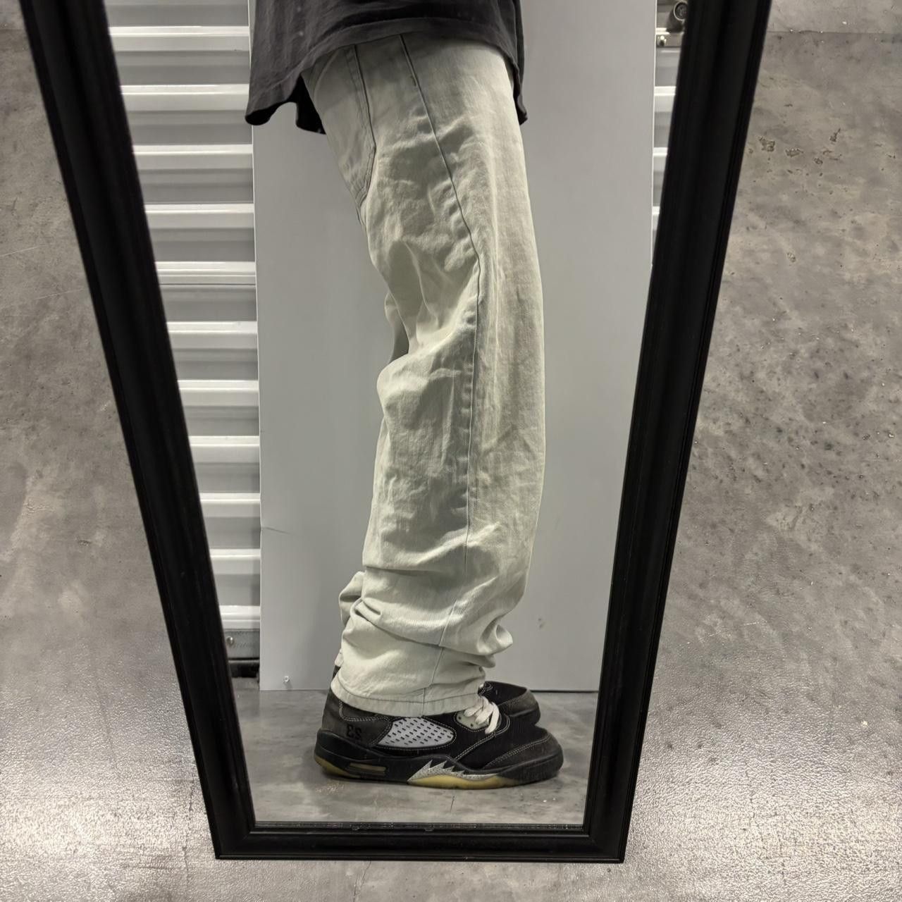 Japanese Brand × Vintage Crazy Vintage Y2K/2000s Grunge Light Wash Distressed Denim Jeans! Size US 30 / EU 46 - 2 Thumbnail