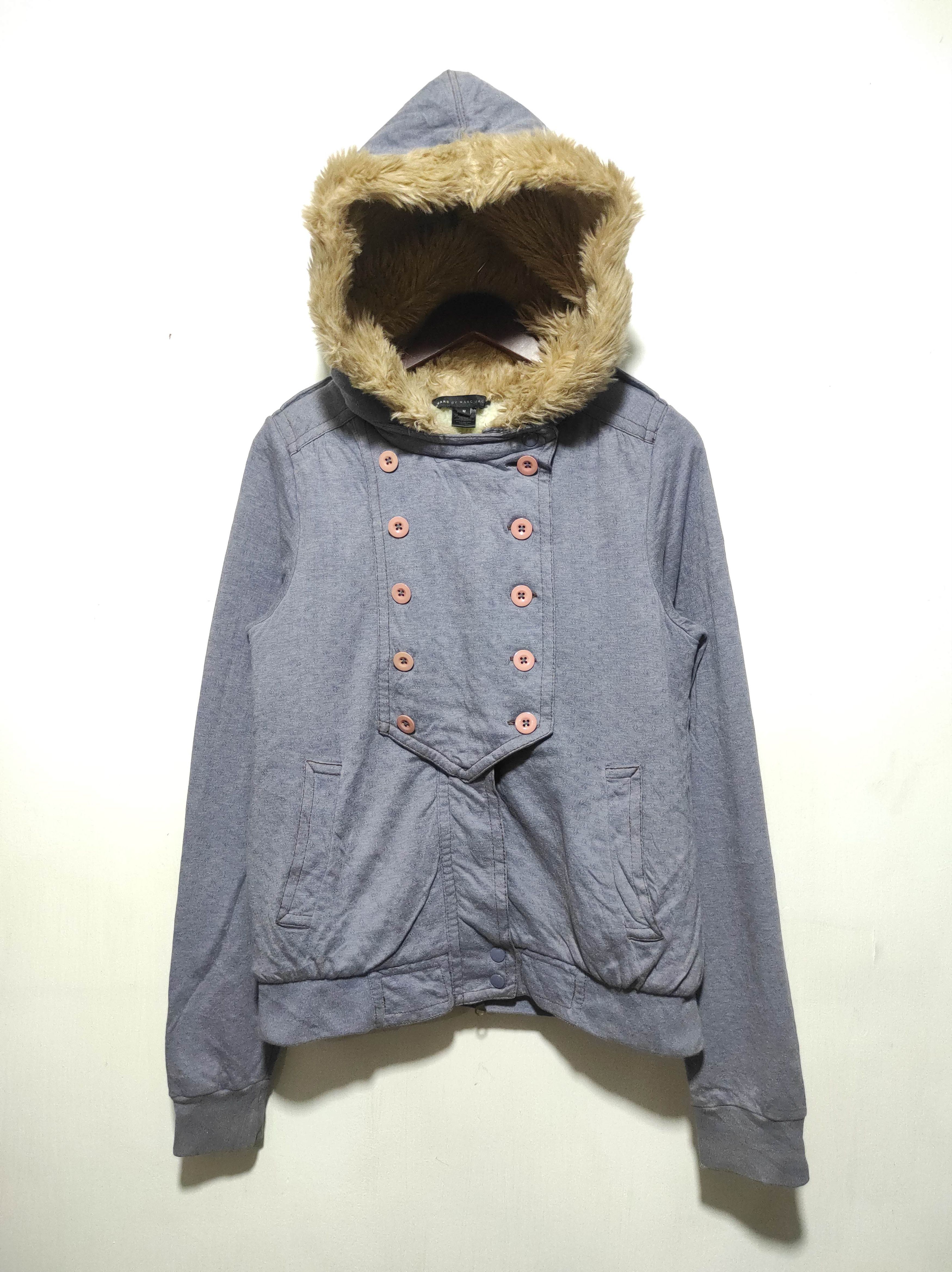 Marc by Marc Jacobs Marc By Marc Jacobs Zip Fur Hoodie IfSixWasNine LGB style Size US M / EU 48-50 / 2 - 3 Thumbnail