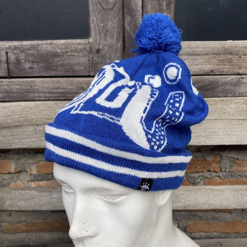Stussy × Vintage Stussy pom beanie hat Size ONE SIZE - 3 Thumbnail