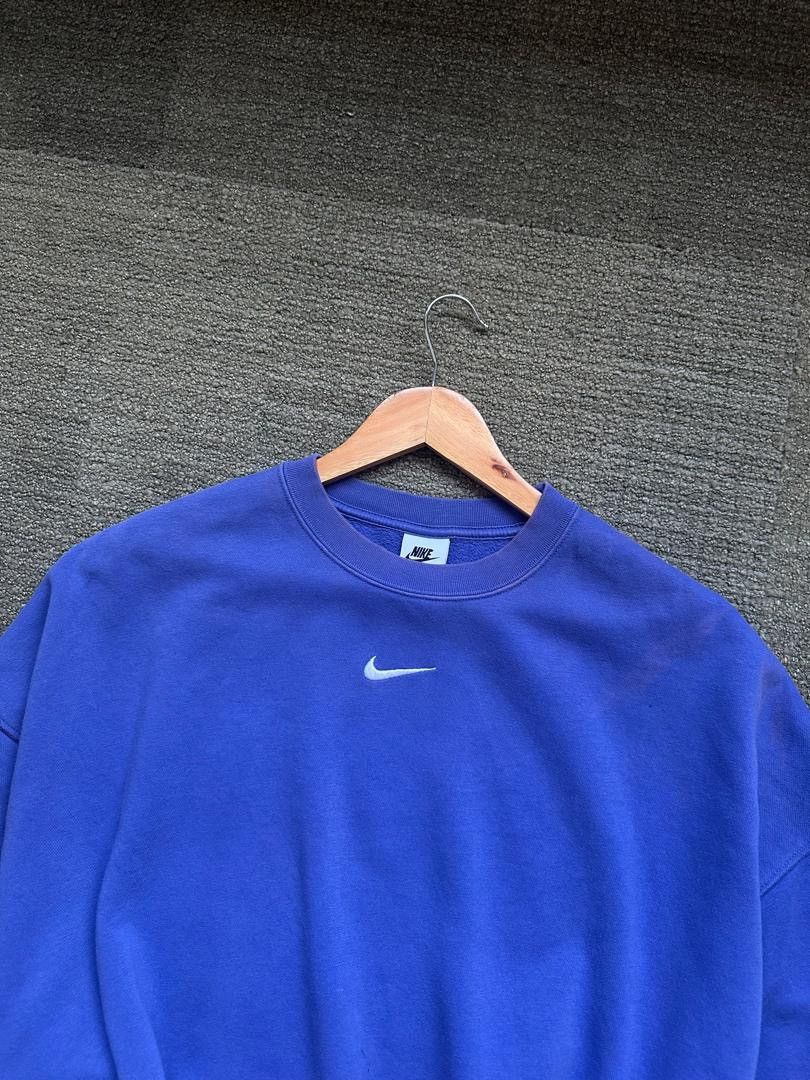 Nike × Other NIKE CENTER SWOOSH SWEATSHIRT CROP Size L / US 10 / IT 46 - 2 Thumbnail