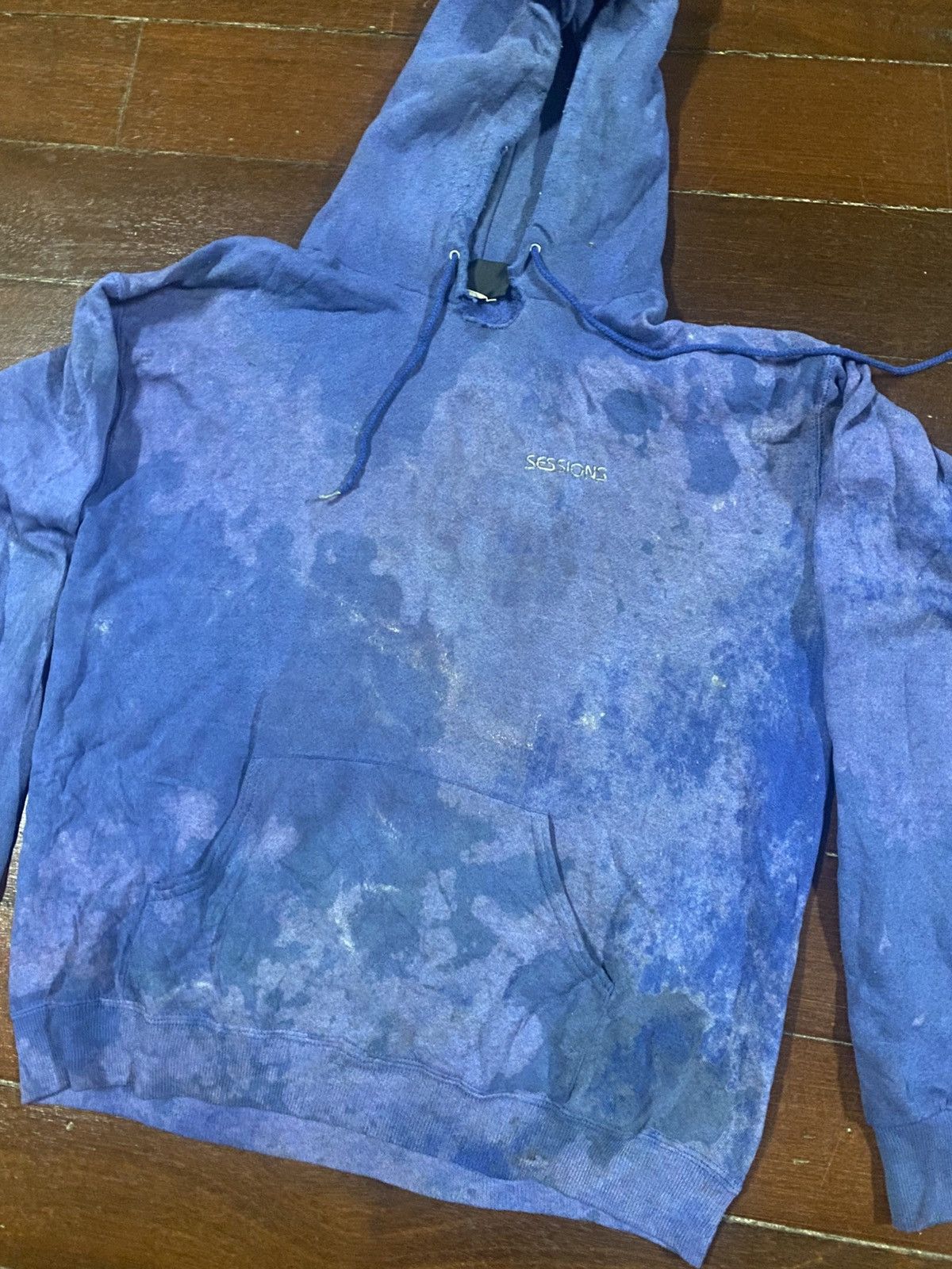 Hook-Ups Vintage seesions skates hoodie distressed faded trashed Size US M / EU 48-50 / 2 - 3 Thumbnail