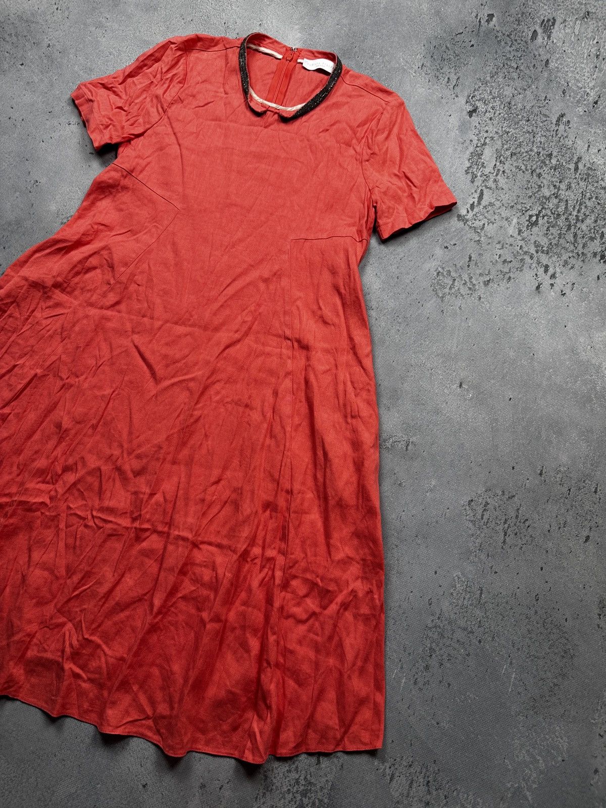 Fabiana Filippi Fabiana Filippi Linen Lux Dress Made In Italy Size XS / US 0-2 / IT 36-38 - 2 Thumbnail