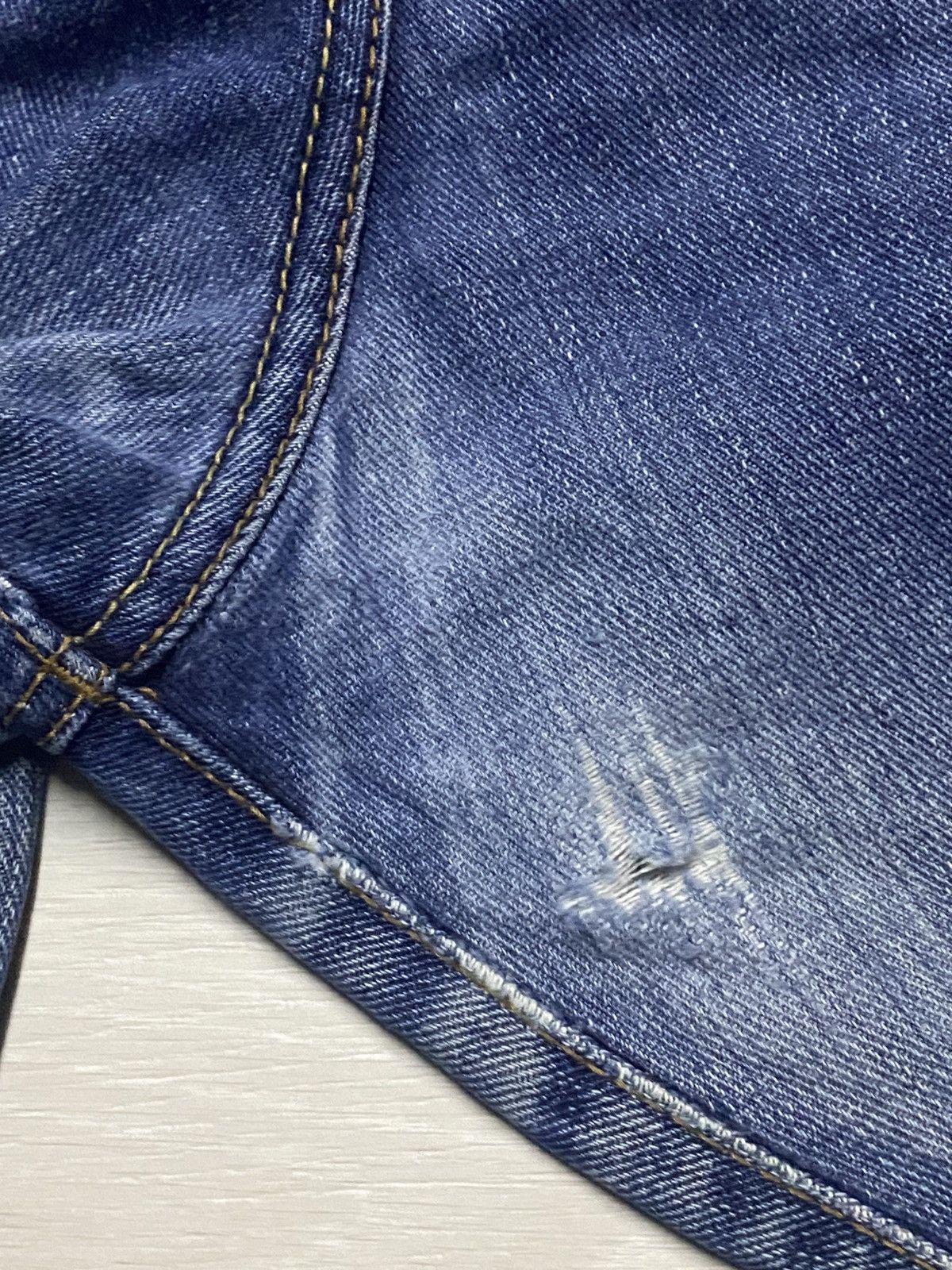 Edwin Vintage Japanese Brand Edwin 403 Distressed Jeans Size US 34 / EU 50 - 10 Thumbnail