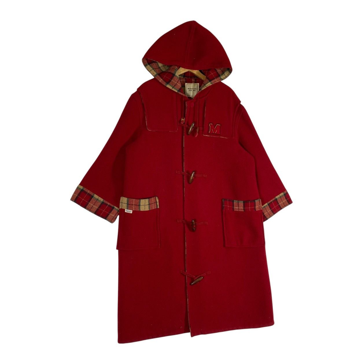 Mademoiselle Non Non Vintage Mademoiselle Non Non Hoodie Duffler Coat Size US L / EU 52-54 / 3 - 3 Thumbnail