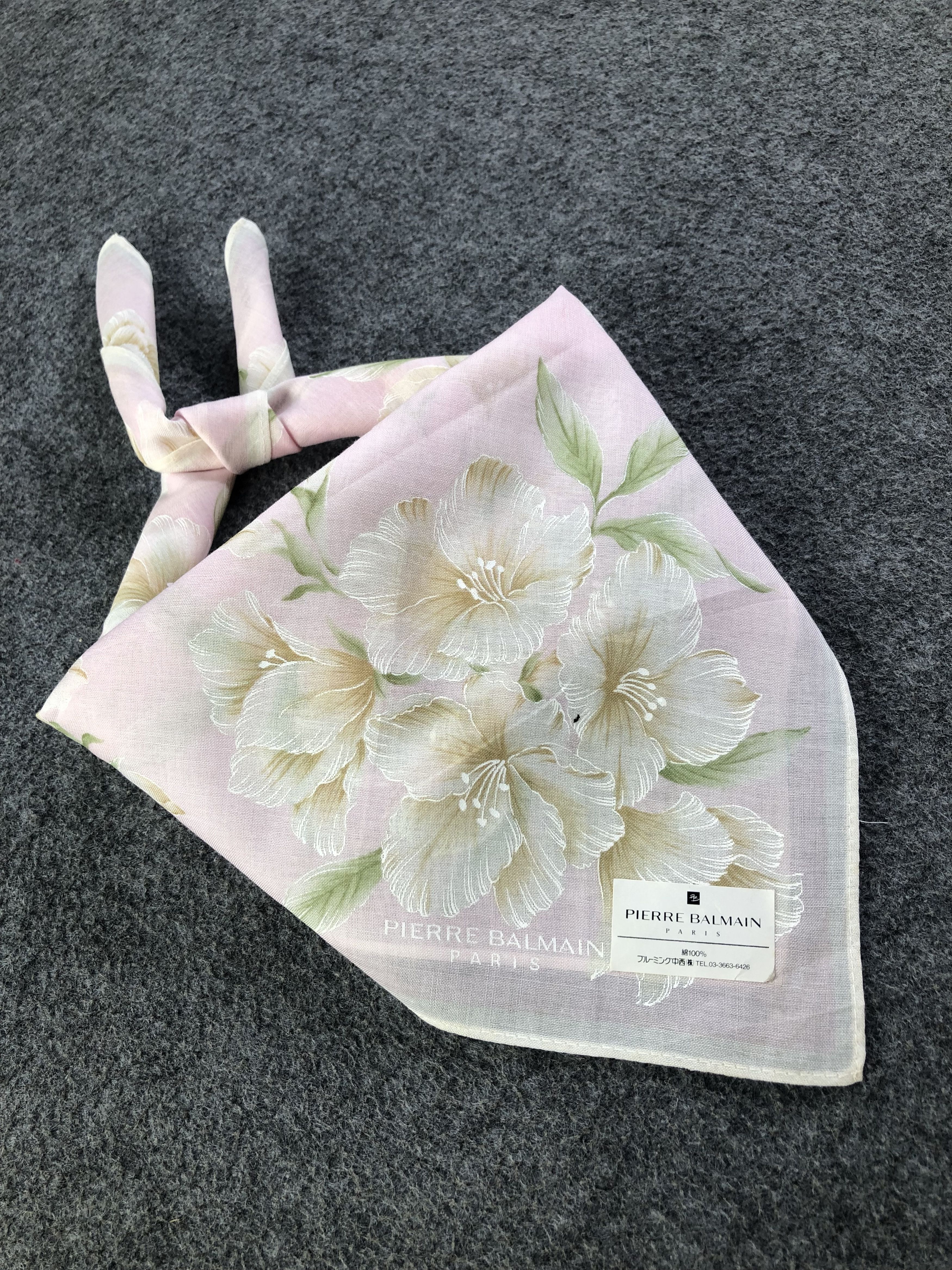 Pierre Balmain × Vintage Pierre Balmain Handkerchief / Bandana / Neckerchief Size ONE SIZE - 1 Thumbnail