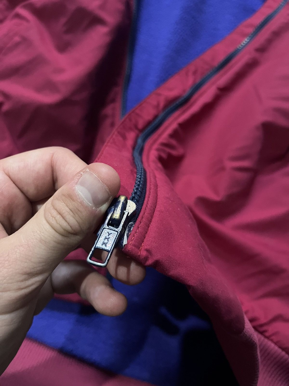Patagonia Vintage Patagonia Bomber Jacket w/ Fleece Lining – Red – 90s Size US XL / EU 56 / 4 - 9 Thumbnail