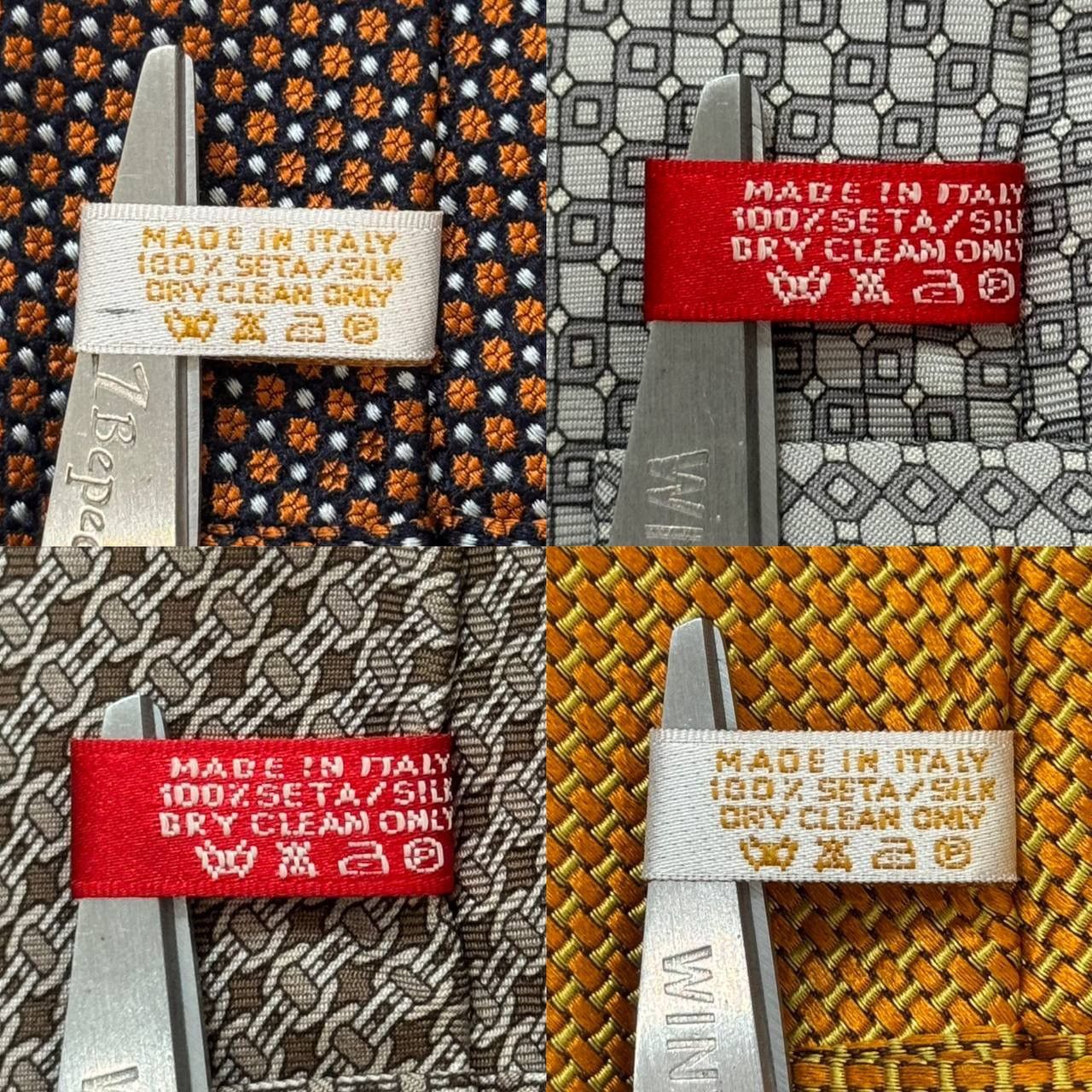 Bvlgari BUNDLE x8 BVLGARI SILK TIES Size ONE SIZE - 7 Thumbnail