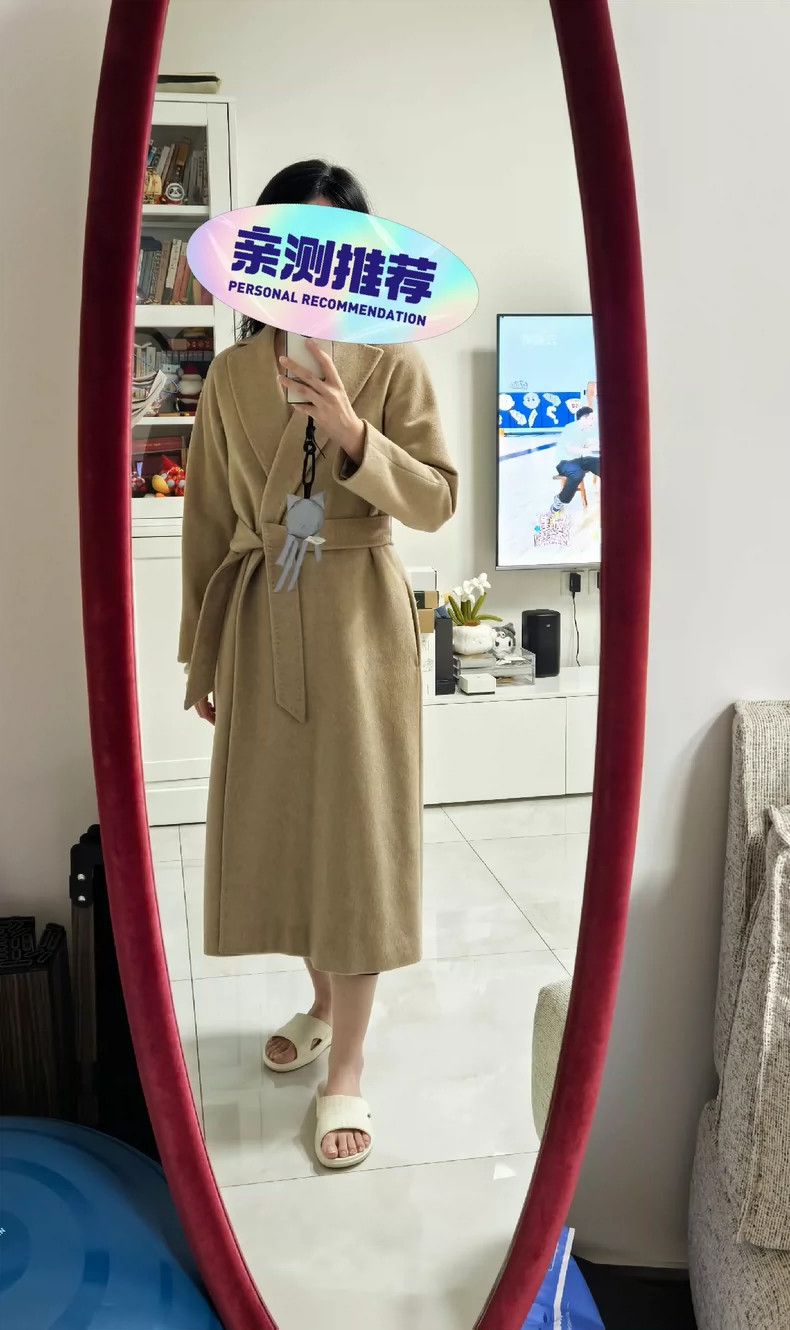 Max Mara Max Mara Camel Women's Cashmere Long from studio Size S / US 4 / IT 40 - 1 Thumbnail