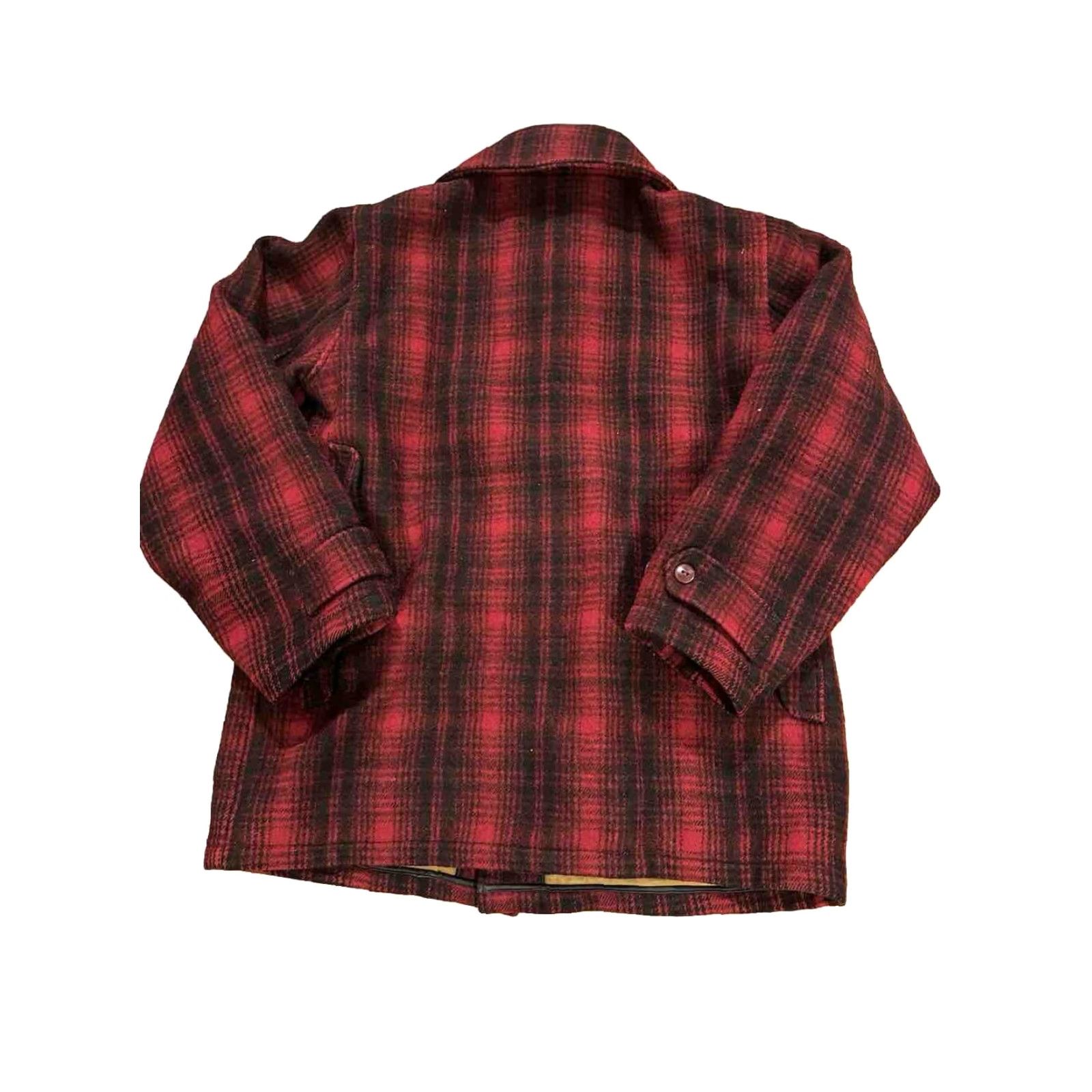 Vintage VINTAGE Woolrich Mackinaw 503 Buffalo Plaid Hunting Jacket Field Coat Sz 40 Size US XXS / EU 40 - 5 Thumbnail
