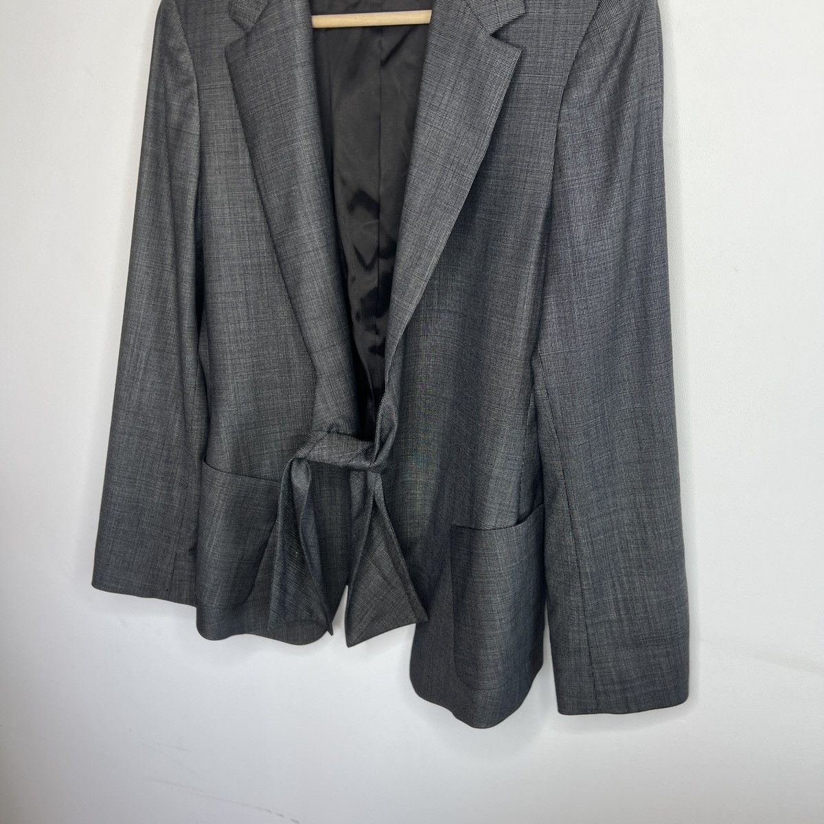 Max Mara Max Mara Blazer Women Gray Wool Size M Size XL / US 12-14 / IT 48-50 - 3 Thumbnail