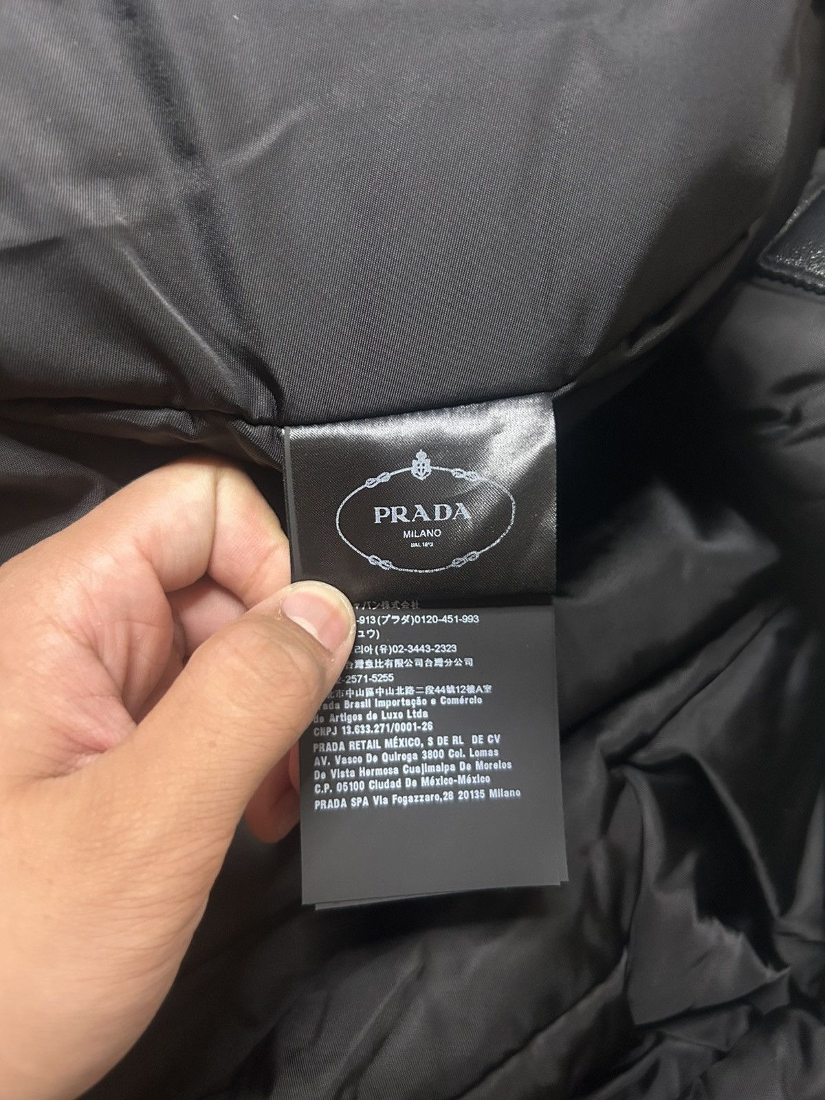 Prada Prada Raf Simons White Leather Bomber Size US L / EU 52-54 / 3 - 8 Thumbnail
