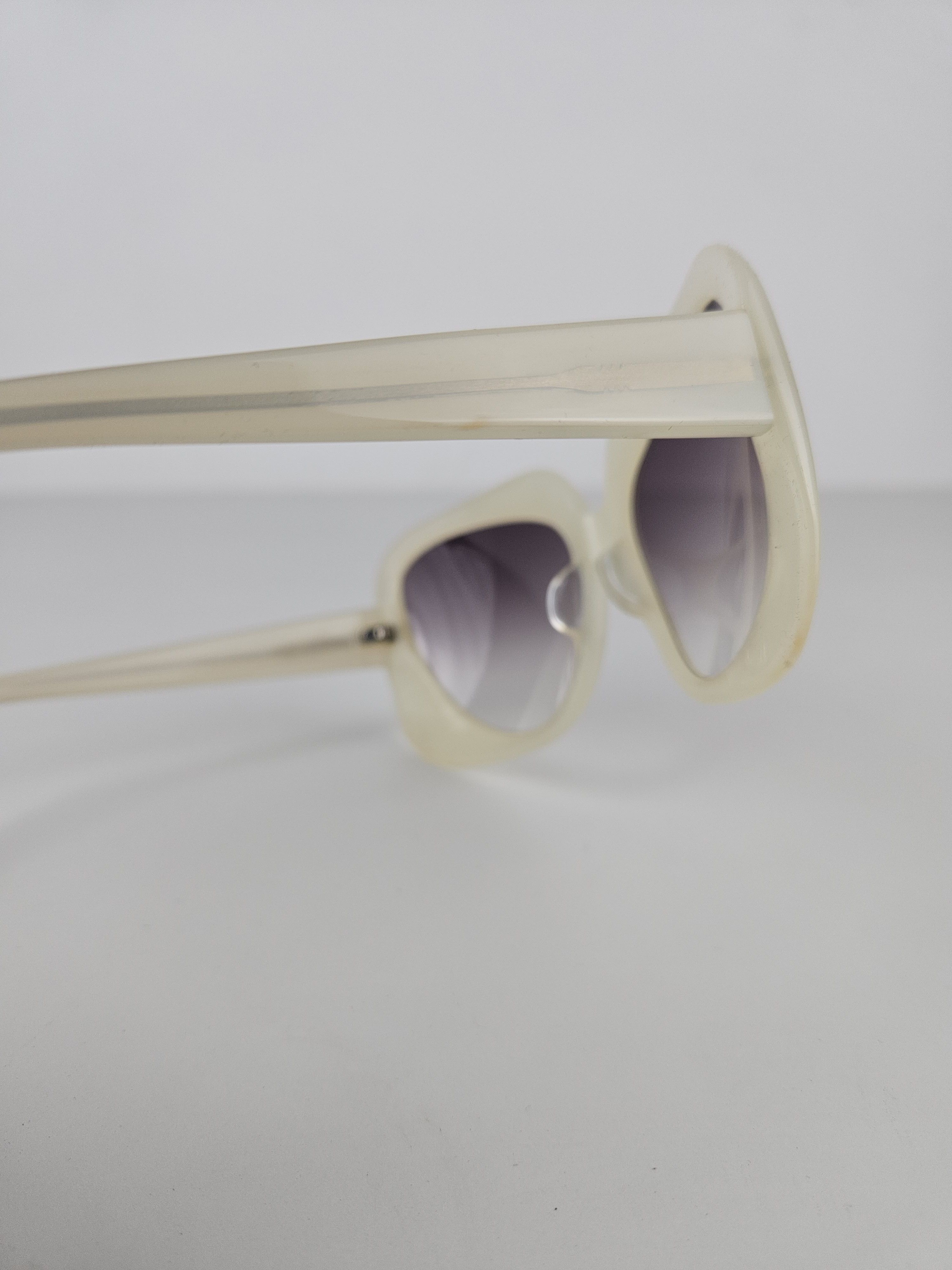 Hussein Chalayan Hussein Chalayan 75-HC02 oversized space age sunglasses Size ONE SIZE - 10 Thumbnail