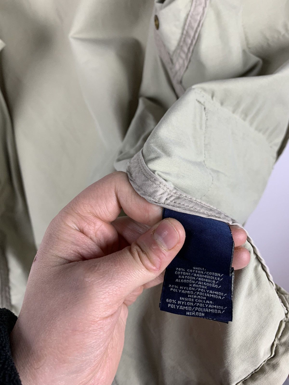 Vintage Vintage Y2K Polo Jeans Co. Ralph Lauren M-65 Jacket Military Size US L / EU 52-54 / 3 - 11 Thumbnail