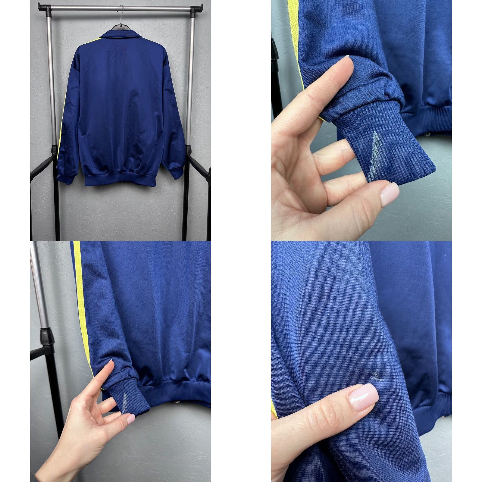 Adidas VINTAGE Adidas Track Jacket Mens XL Blue Retro Full Zip Adidas Originals Shirt Jacket Mens XL Blue Track Jacket Mens XL Blue Track Jacket Mens XL Blue Size US XL / EU 56 / 4 - 8 Thumbnail