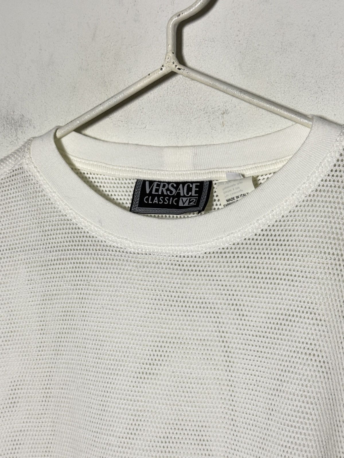 Versace Versace Classic mesh T-shirt Size US L / EU 52-54 / 3 - 3 Thumbnail