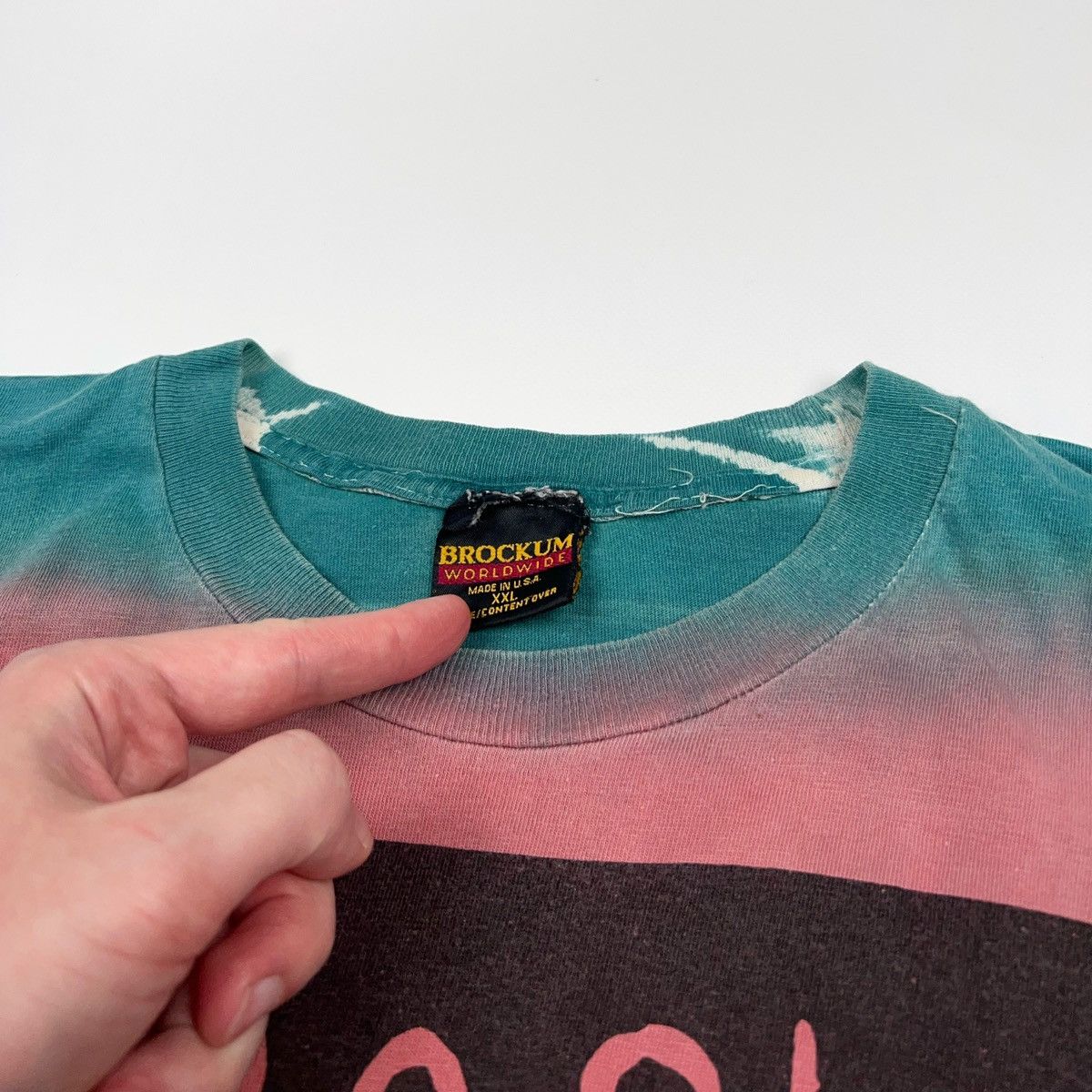 Brockum Rolling Stones Voodoo Lounge 1994 Single Stitch Vintage Tee Size US XXL / EU 58 / 5 - 8 Thumbnail