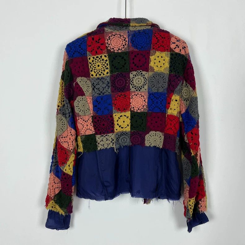 Comme des Garcons Comme Des Garcons Hand Crocheted Suit Jacket Size S / US 4 / IT 40 - 2 Thumbnail