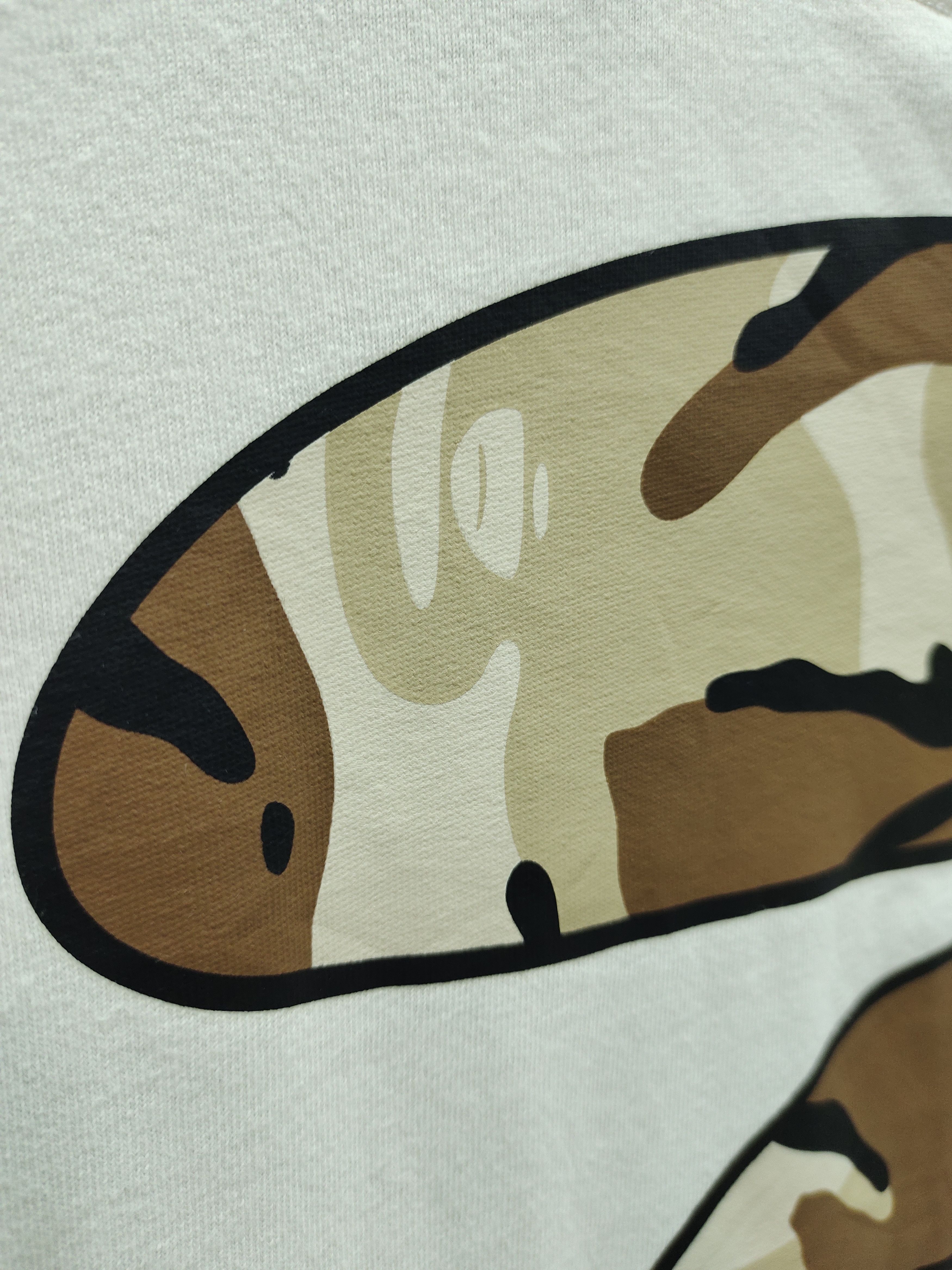 Aape Vintage AAPE BY *A BATHING APE Big Print Tees Size US XXL / EU 58 / 5 - 4 Thumbnail