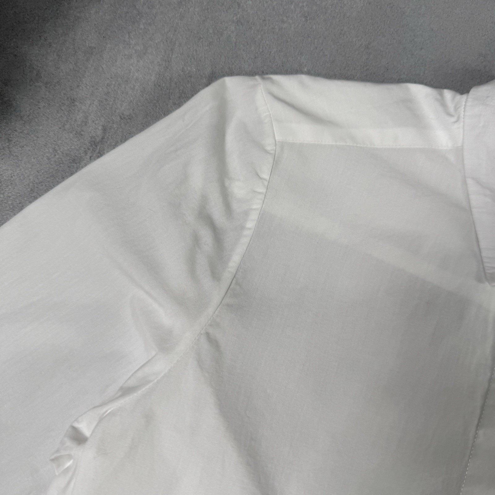 Vintage Tome White Women Shirt Button Up Open Back Size 2 Size XS / US 0-2 / IT 36-38 - 6 Thumbnail