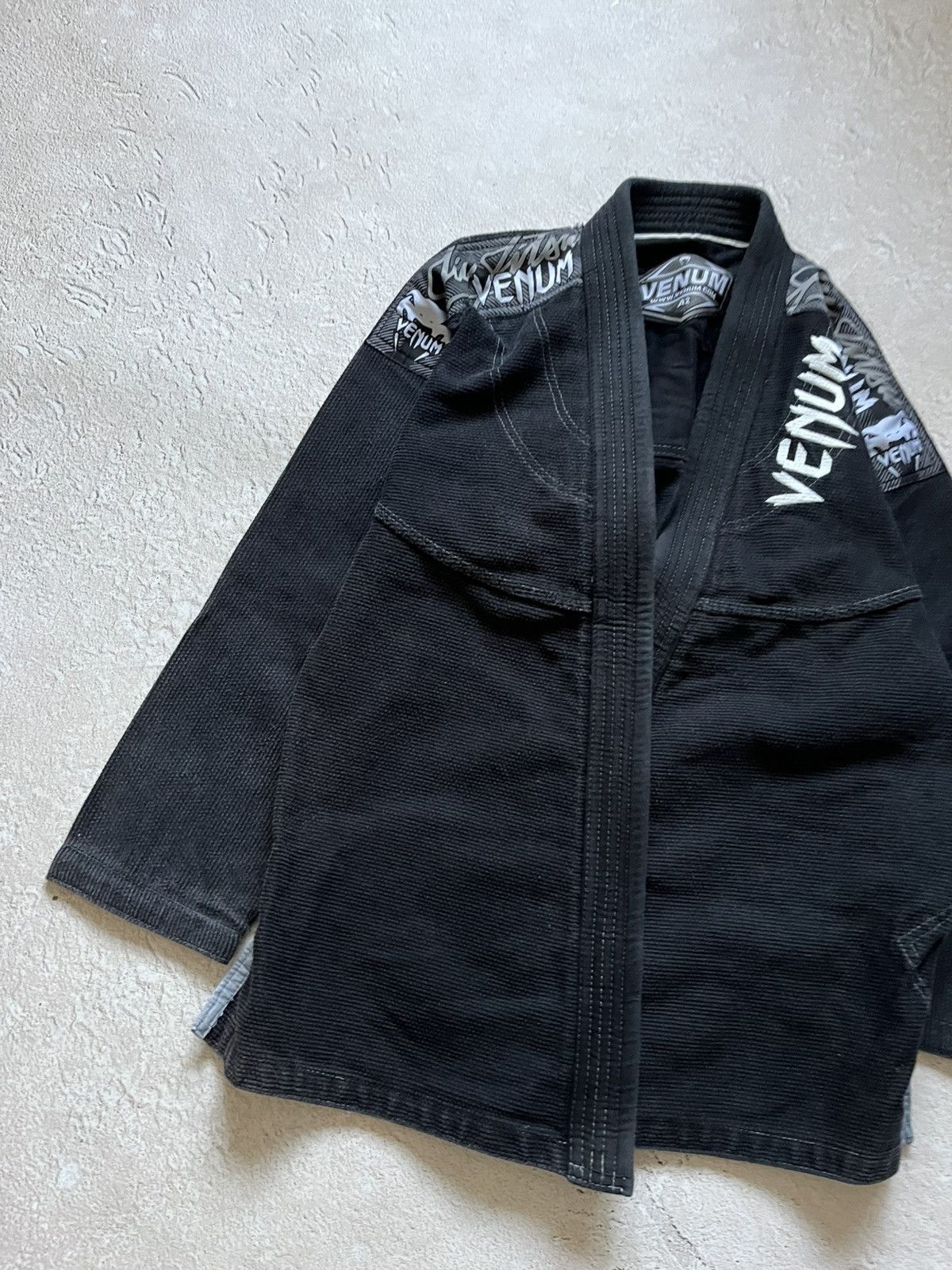 Other Venum "Elite" Brazilian Jiu-Jitsu (BJJ) Gi – Black/Silver Size US M / EU 48-50 / 2 - 3 Thumbnail