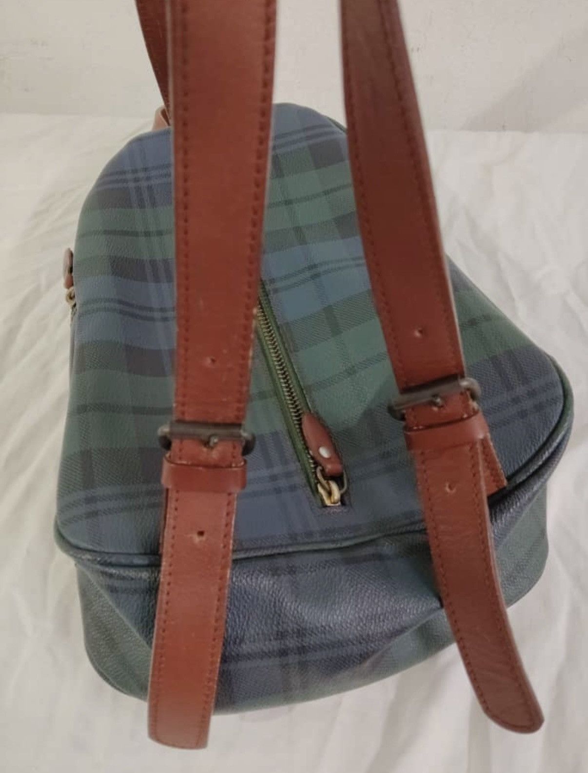 Polo Ralph Lauren 🔥🔥🔥ARCHIVE POLO RALPH LAUREN BLACKWATCH PLAID MINI BAGPACK Size ONE SIZE - 10 Thumbnail