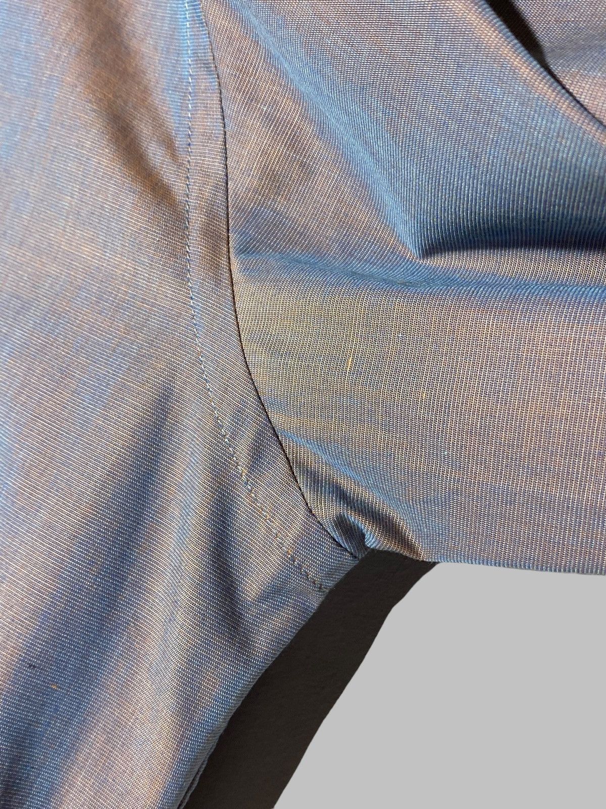 Kenzo Vintage Kenzo Homme Shimmer Two Tone Button Up Shirt Rare Size US M / EU 48-50 / 2 - 12 Thumbnail