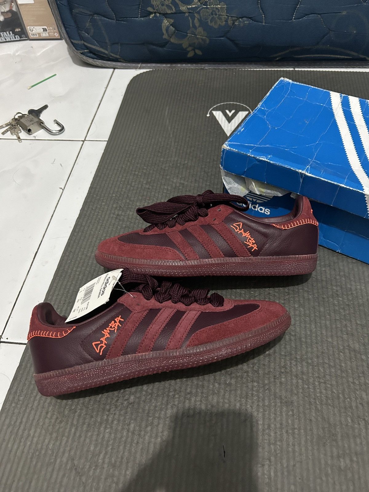 Adidas adidas samba jonah hill maroon Size US 8 / EU 41 - 1 Thumbnail