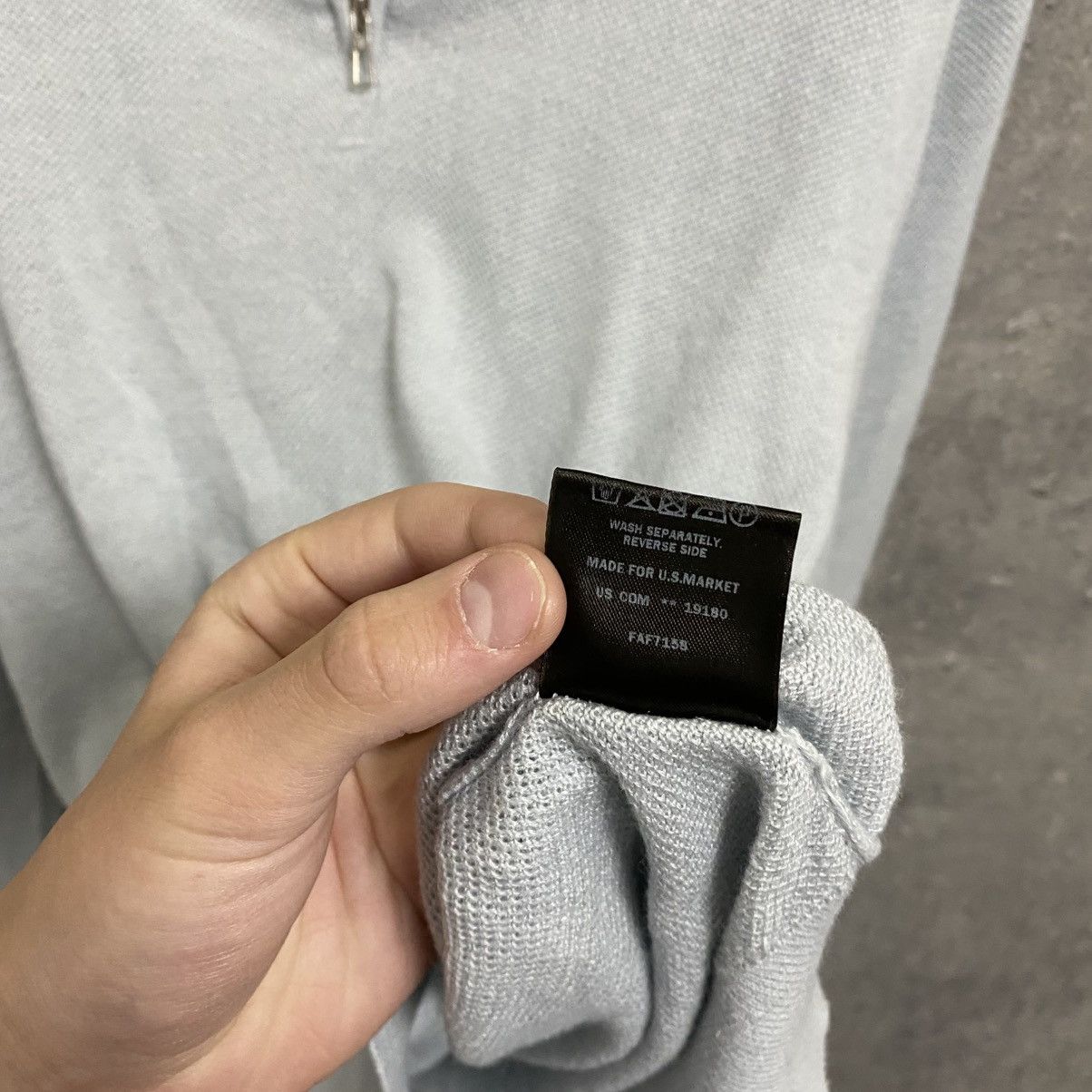 Loro Piana Loro Piana Cotton Quarter Zip Sweater Jumper Size US L / EU 52-54 / 3 - 11 Thumbnail