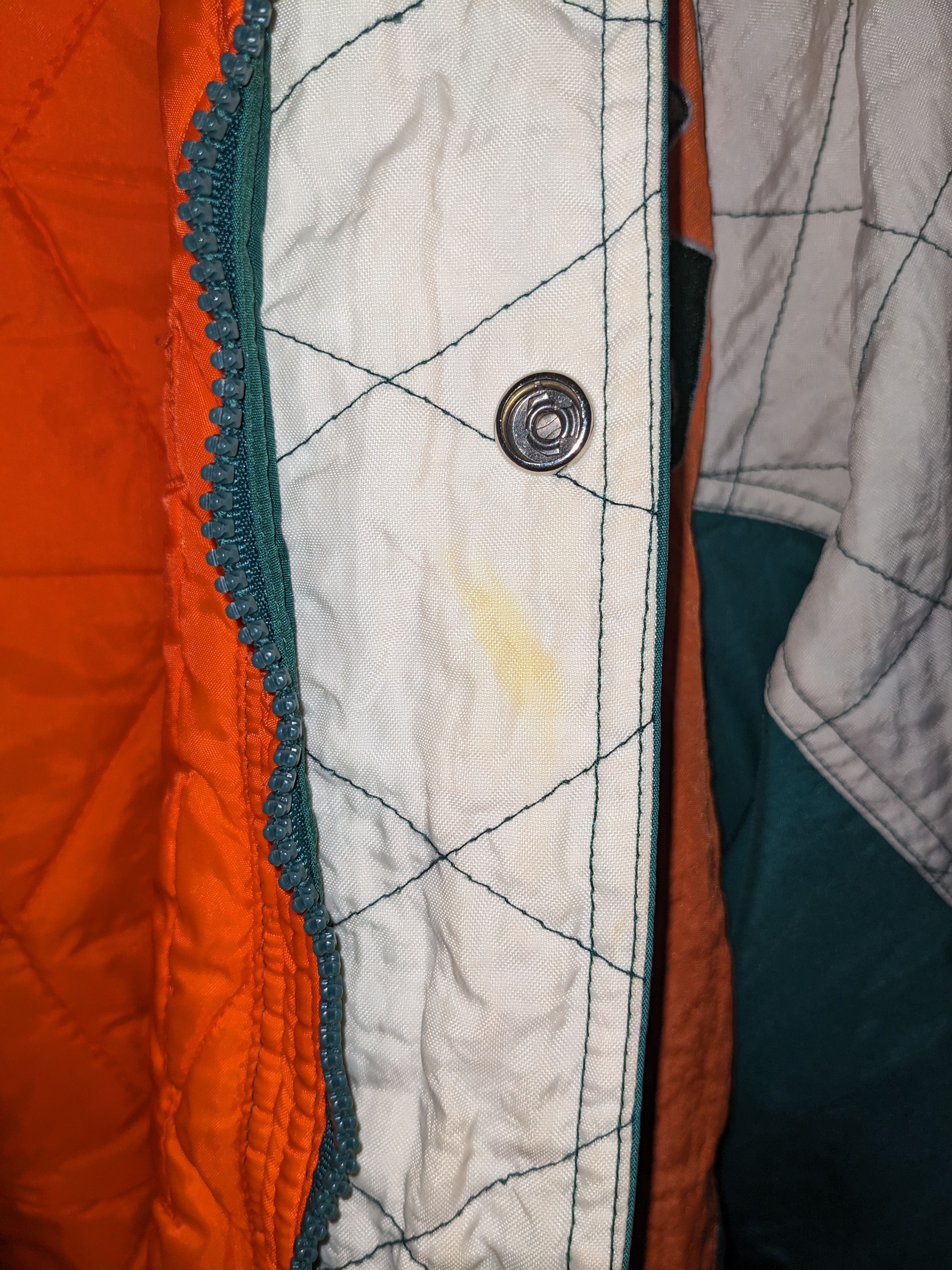 Vintage Vintage 90s Miami Hurricanes College Starter Puffer Jacket Size US M / EU 48-50 / 2 - 12 Thumbnail