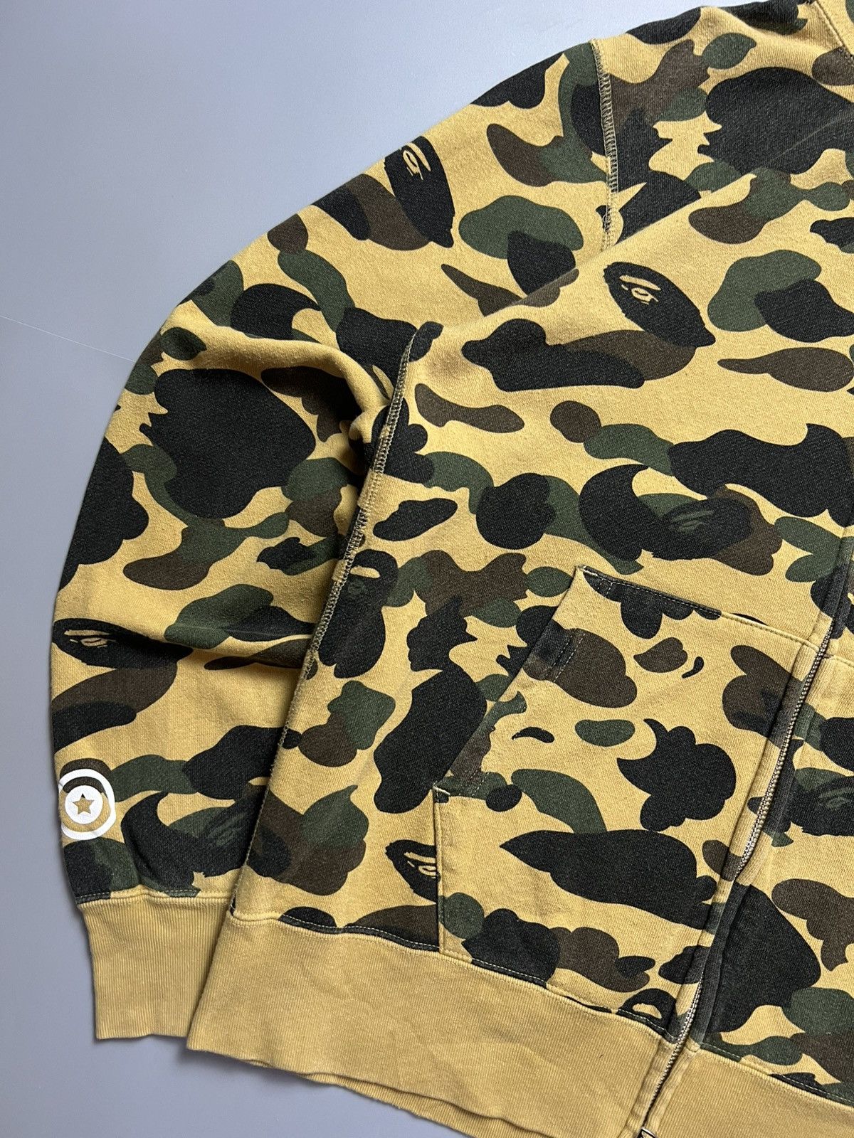 Bape Vintage Bape Shark PONR FullZipper Hoodie Size US L / EU 52-54 / 3 - 2 Thumbnail