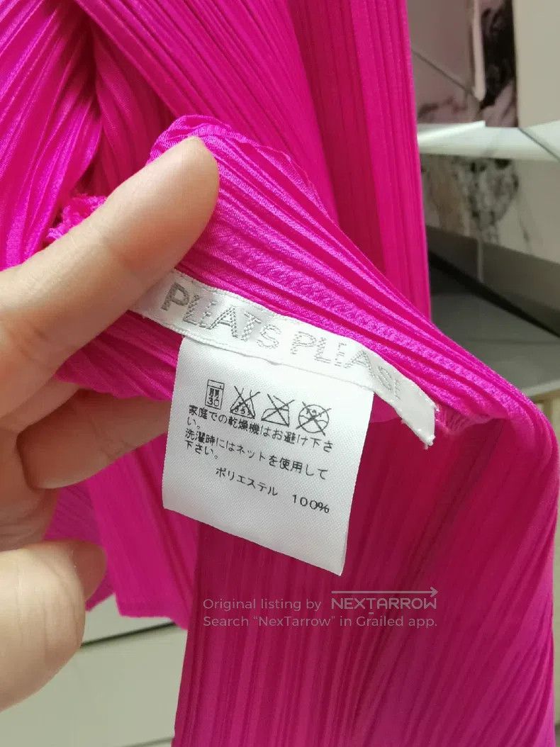 Issey Miyake Issey Miyake Fuchsia Two-Piece Set Size L / US 10 / IT 46 - 7 Thumbnail