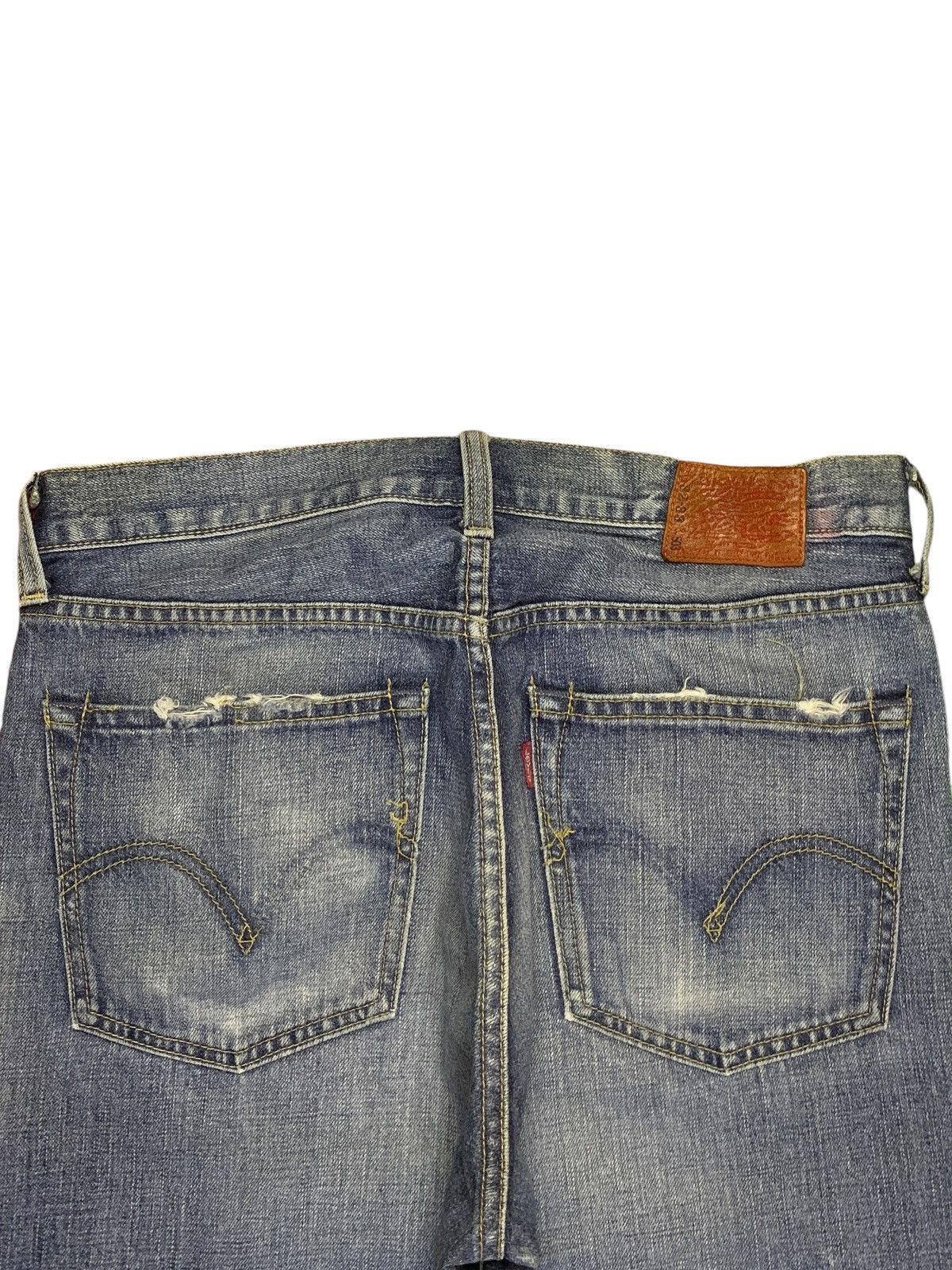 Levi's Vintage 90s Levis 503 Faded Wash Distressed Baggy Jeans Size US 31 - 8 Thumbnail