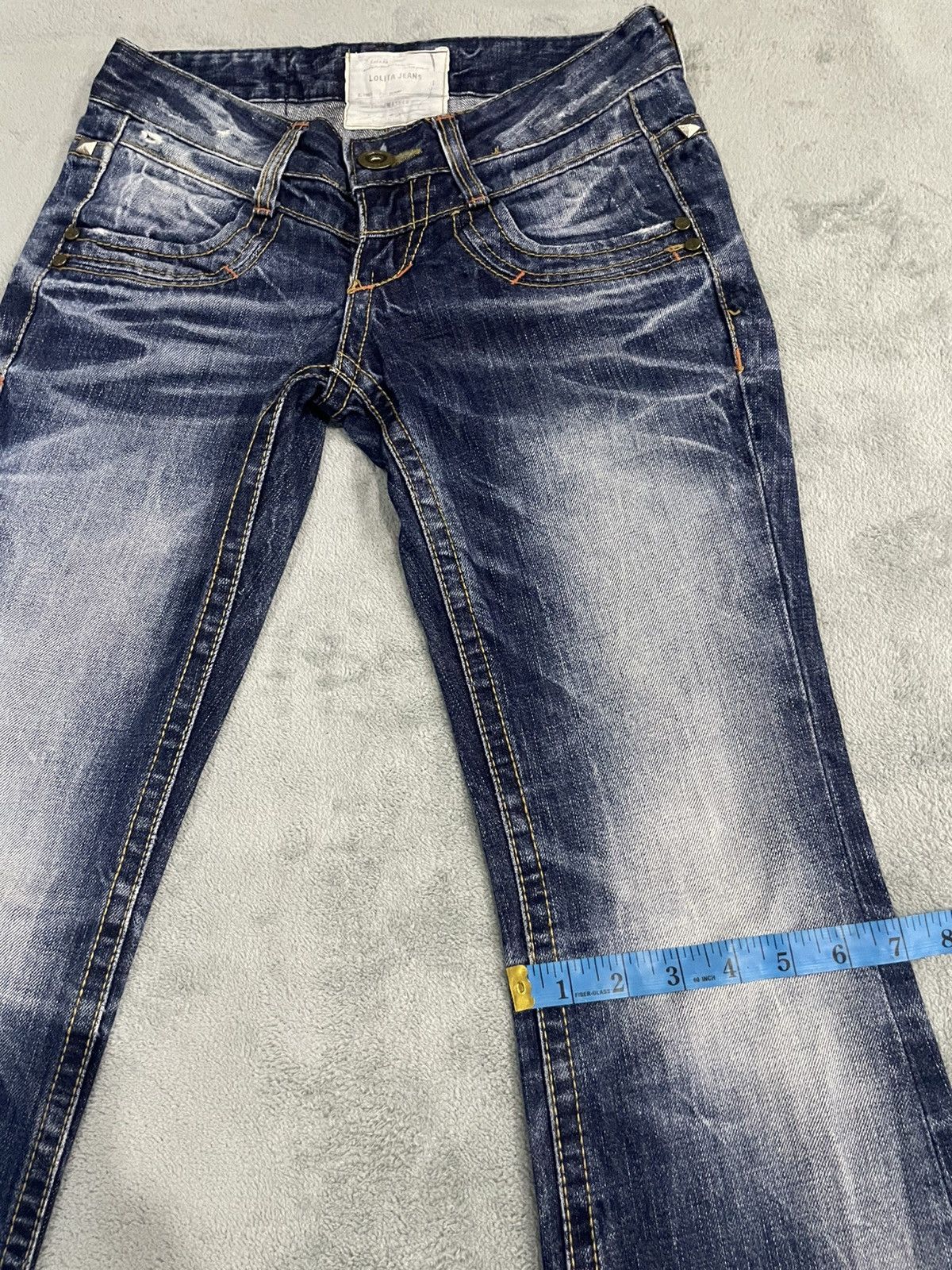 Le Grande Bleu (L.G.B.) Lolita Club By Concert Club Bootcut Denim Jeans Size US 28 / EU 44 - 6 Thumbnail