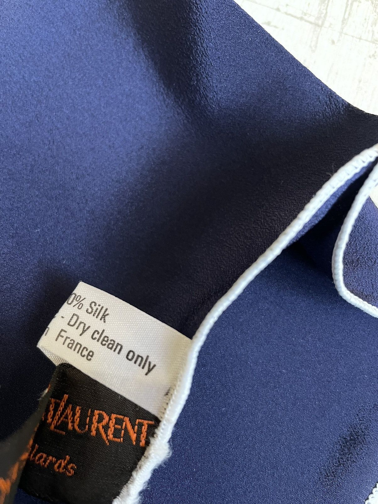 Vintage × Yves Saint Laurent YSL 80’s Yves Saint Laurent Vintage Silk Scarf VERY RARE Size ONE SIZE - 6 Thumbnail