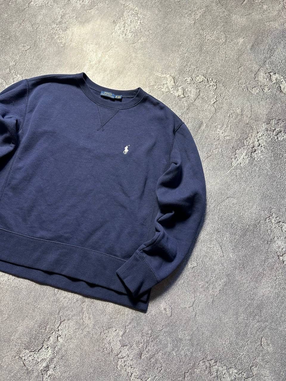 Polo Ralph Lauren × Vintage Polo Ralph Lauren Sweatshirt Blue Size XS Size XS / US 0-2 / IT 36-38 - 3 Thumbnail
