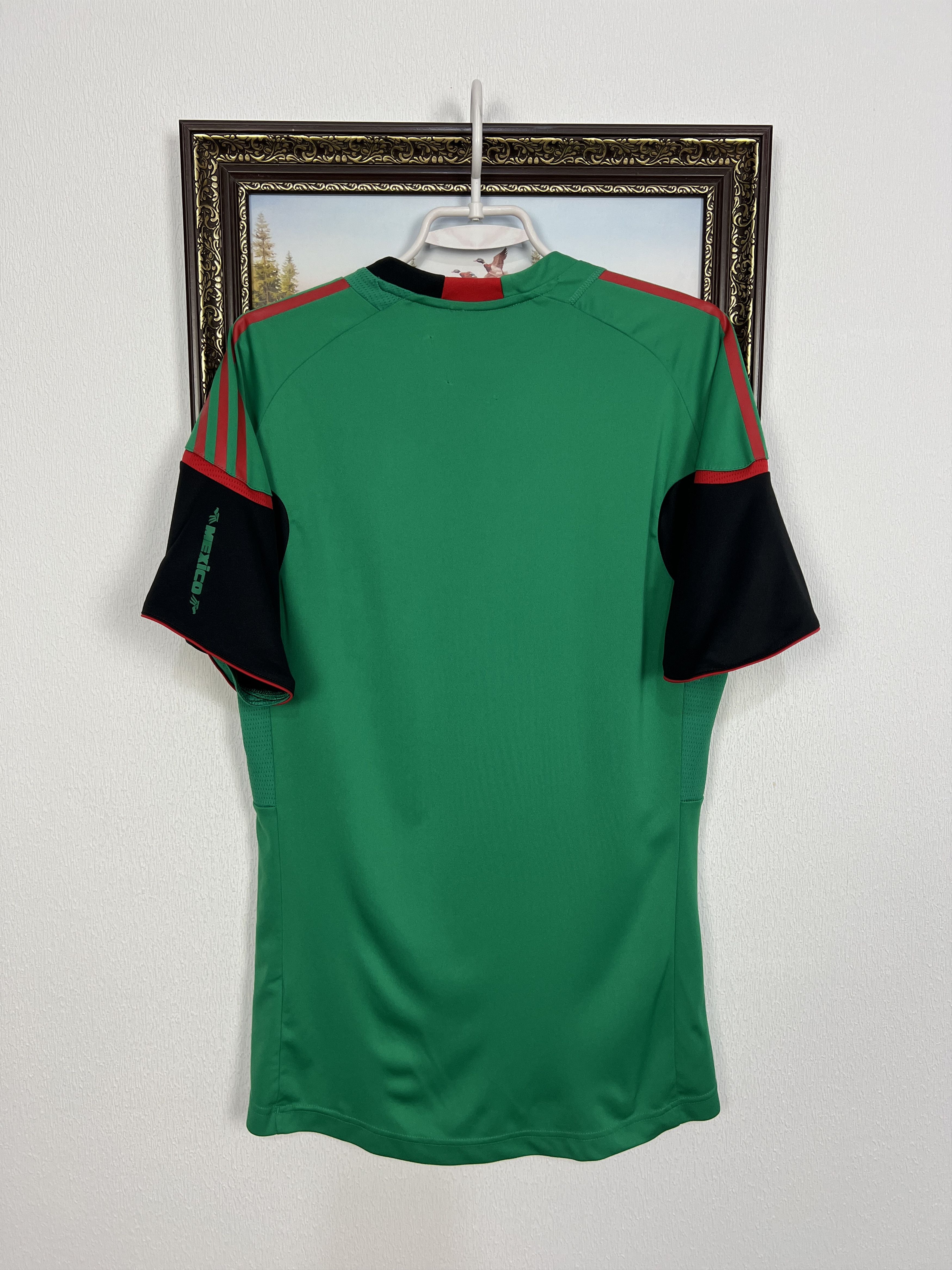 Adidas Mexico Train Football Shirt Formation Player Soccer Jersey Size US L / EU 52-54 / 3 - 9 Thumbnail