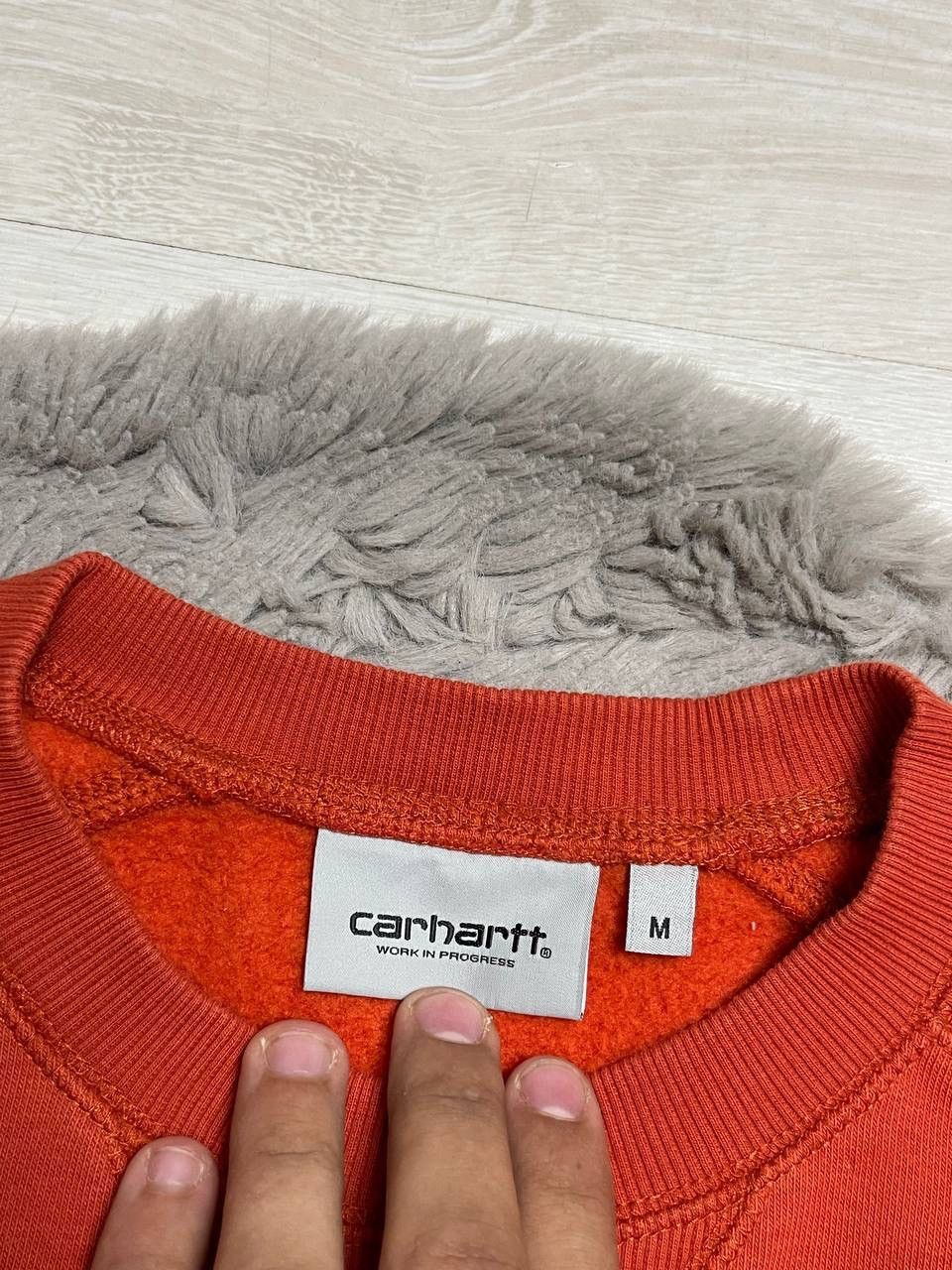 Carhartt × Vintage Carhartt Vintage Sweatshirt Oversized Small Logo Y2K Size US M / EU 48-50 / 2 - 8 Thumbnail