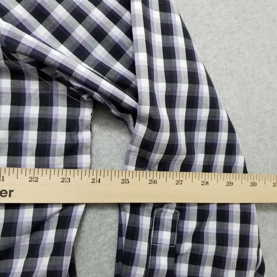 Covington Covington Shirt Mens 16.5 32/33 Plaid Button Up Wrinkle Free Size US M / EU 48-50 / 2 - 7 Thumbnail
