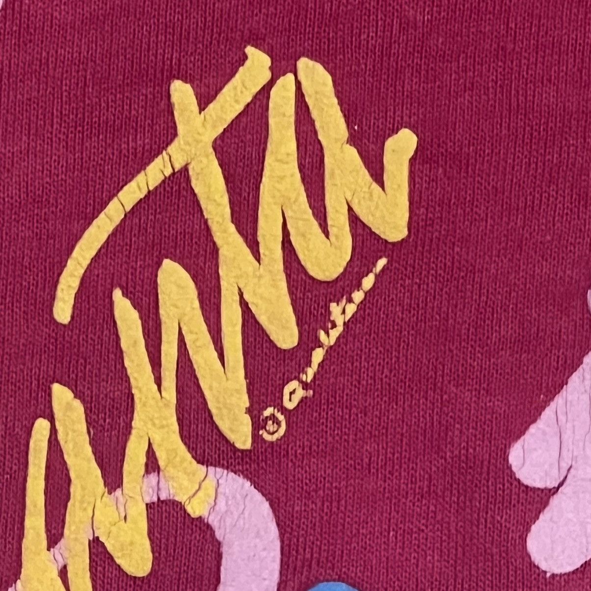 Other Vintage Atlanta Paint Splatter Magenta T Shirt Medium Size US M / EU 48-50 / 2 - 2 Thumbnail