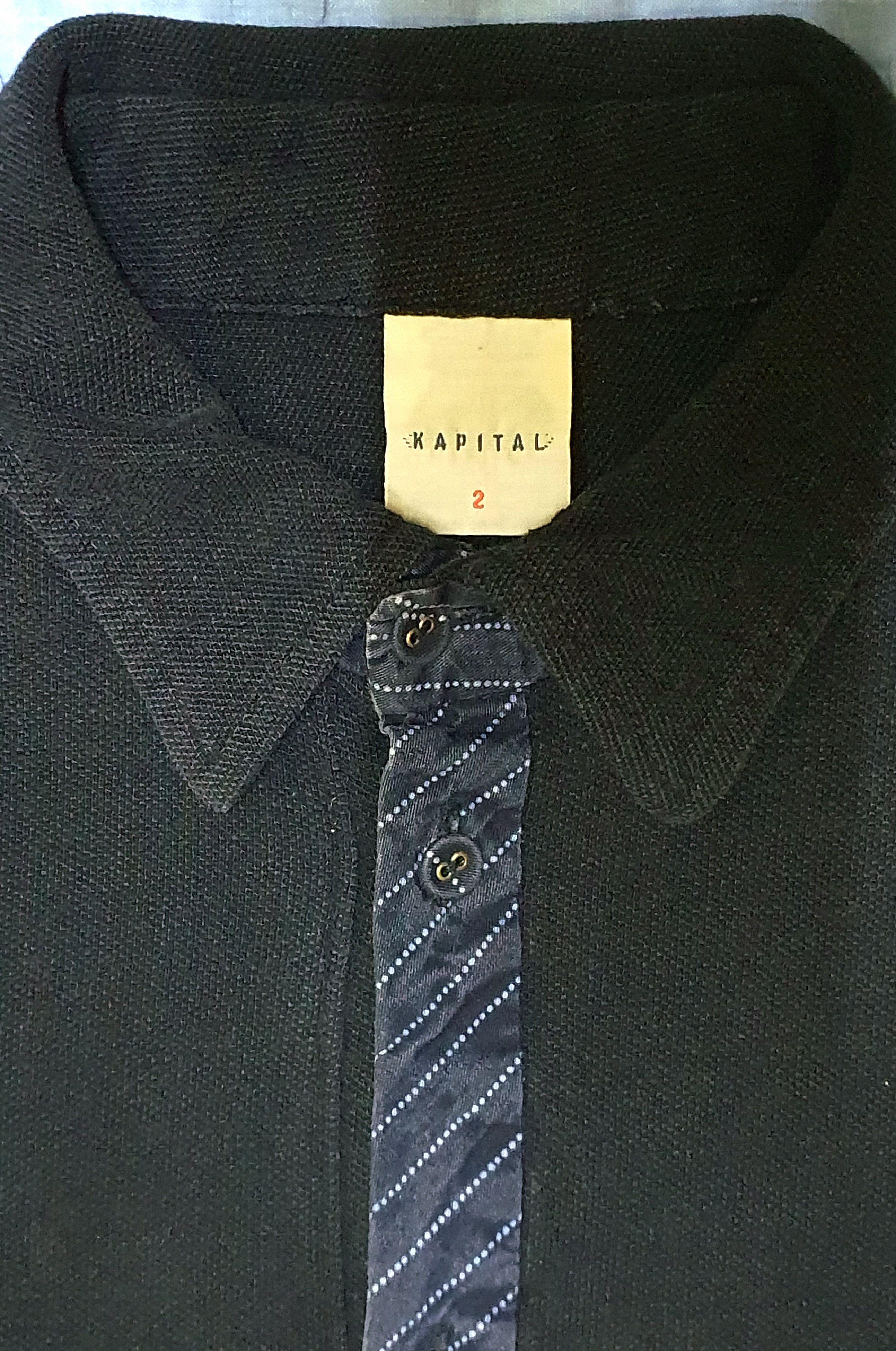 Kapital Kapital placket polo Size US M / EU 48-50 / 2 - 3 Thumbnail